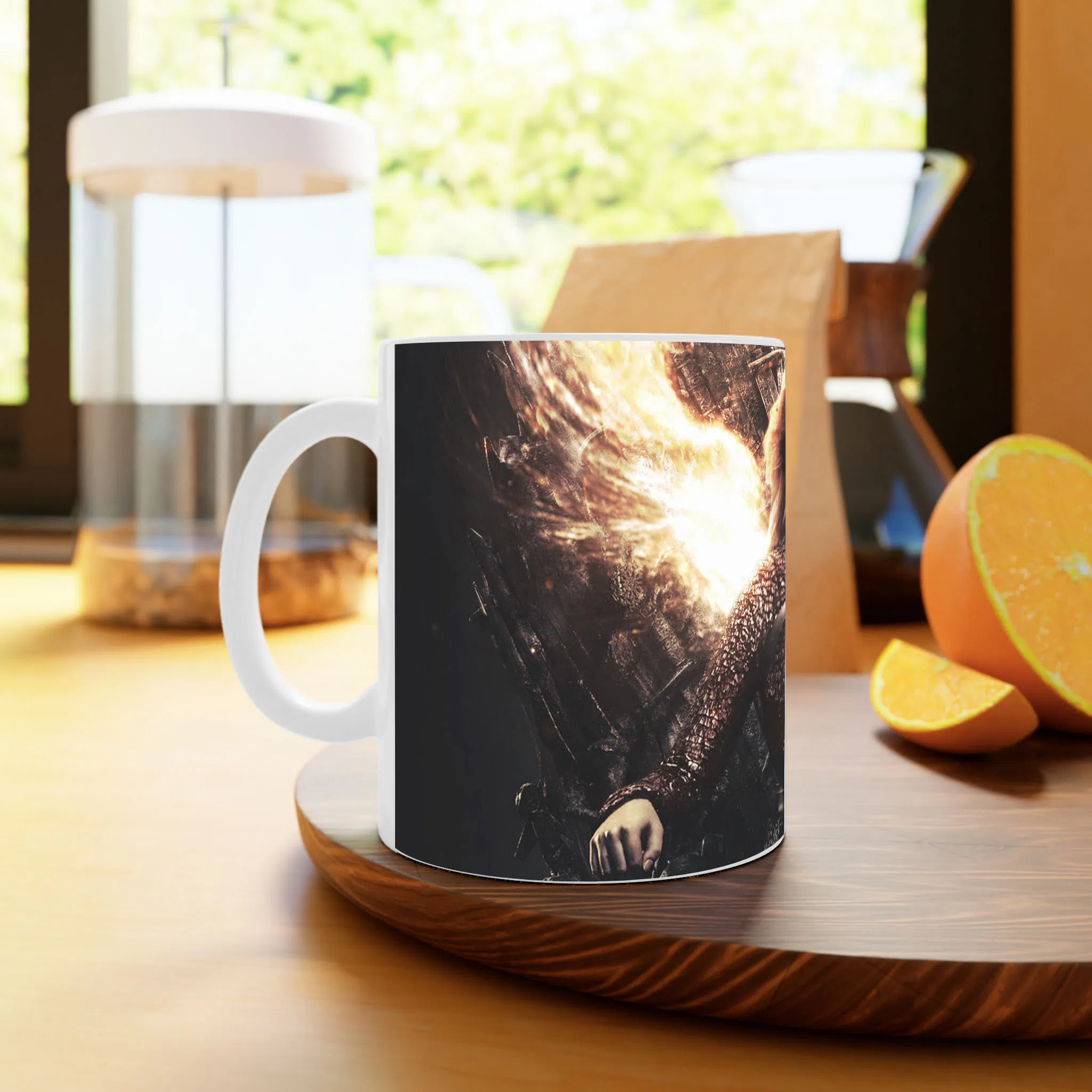 ماگ لیمینات طرح سریال بازی تاج و تخت Game of Thrones کد NM4159 — تصویر 3