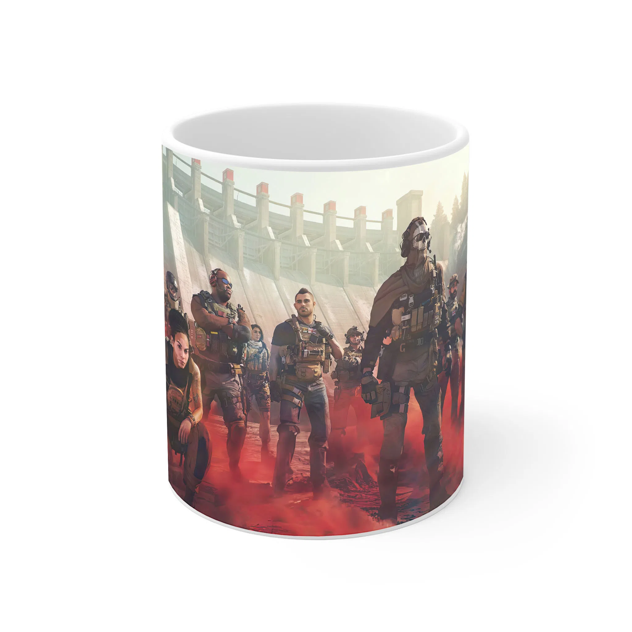 ماگ لیمینات طرح بازی ندای وظیفه Call of Duty Game کد NM6403 — تصویر 2