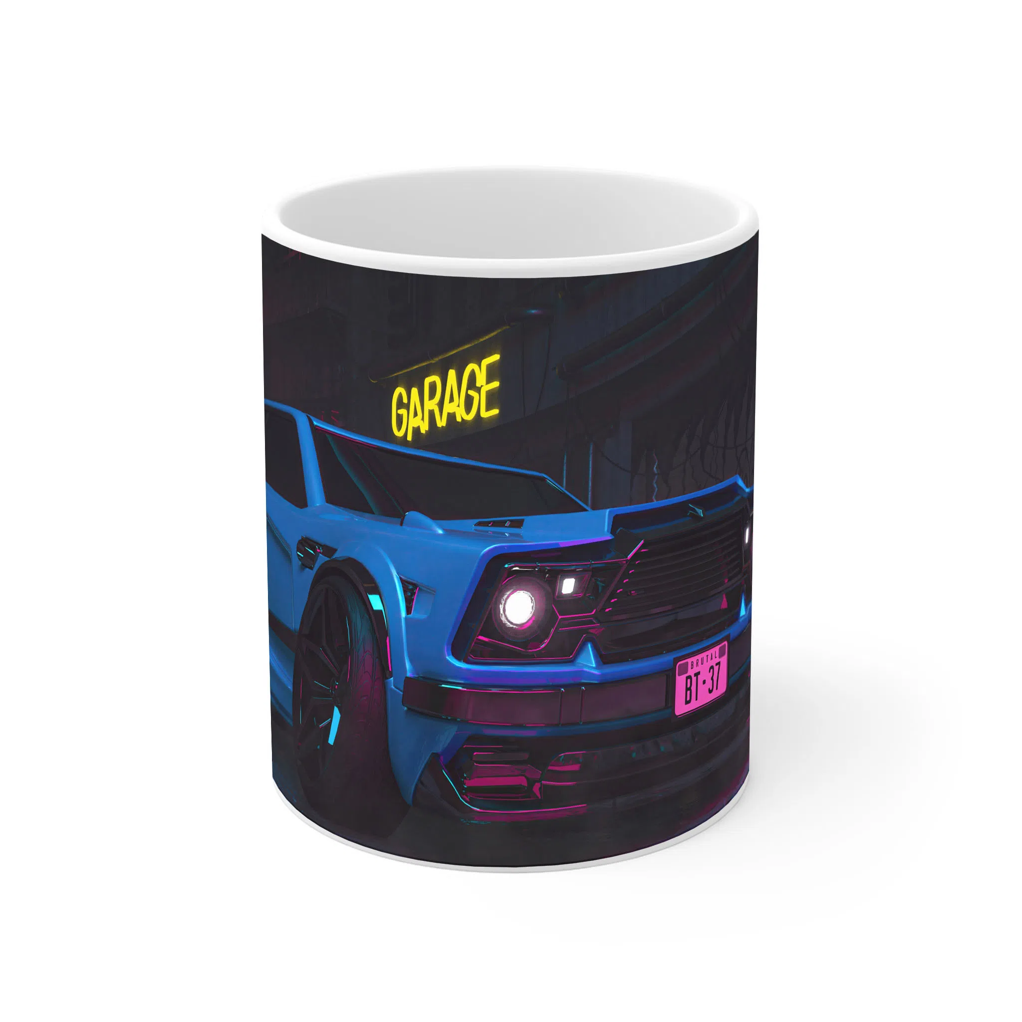 ماگ لیمینات طرح بازی سایبرپانک Cyberpunk 2077 Game کد NM6769 — تصویر 3