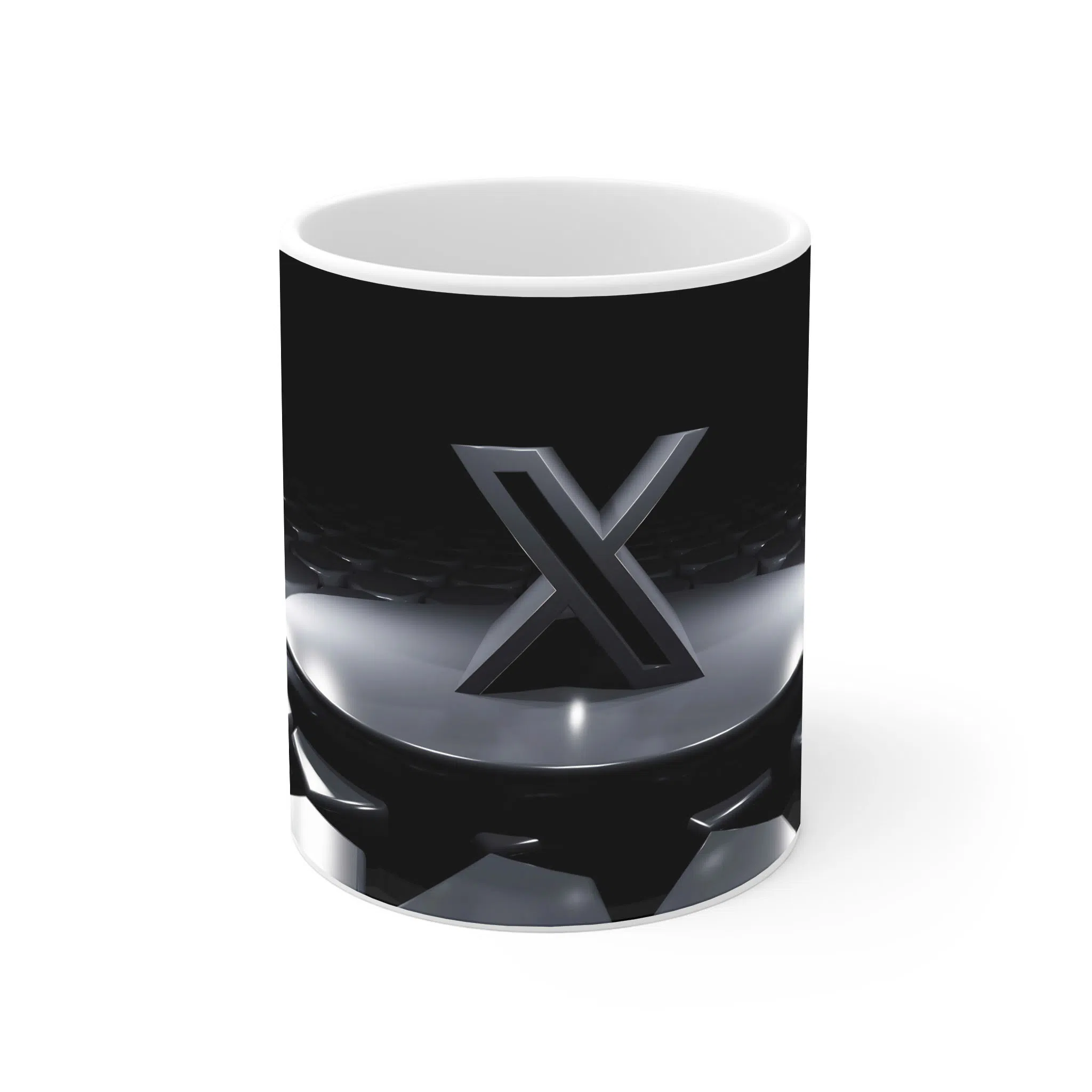 ماگ لیمینات طرح Twitter X کد NM15100