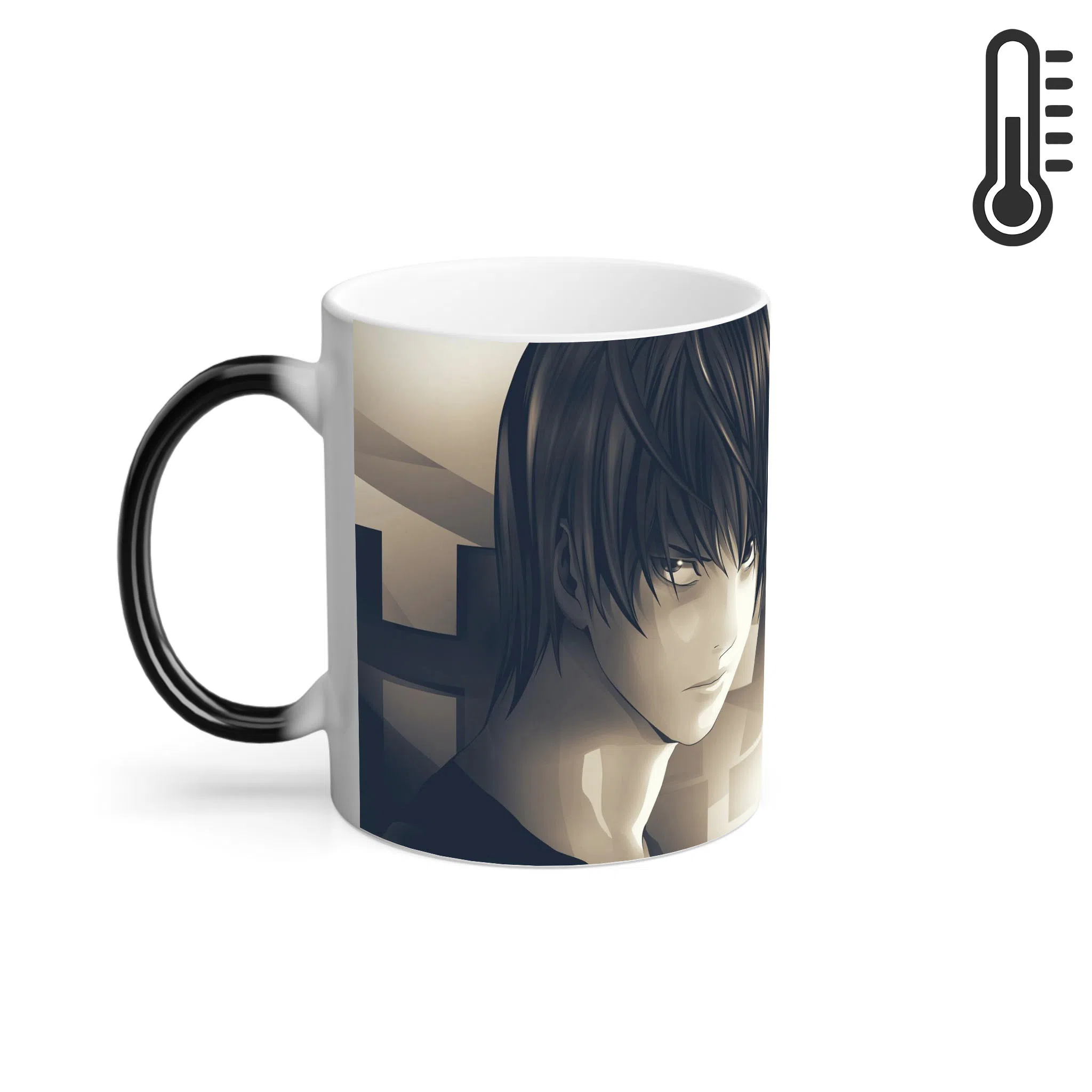 ماگ حرارتی لیمینات طرح انیمه دفترچه مرگ - Death Note کد NM0605 — تصویر 2