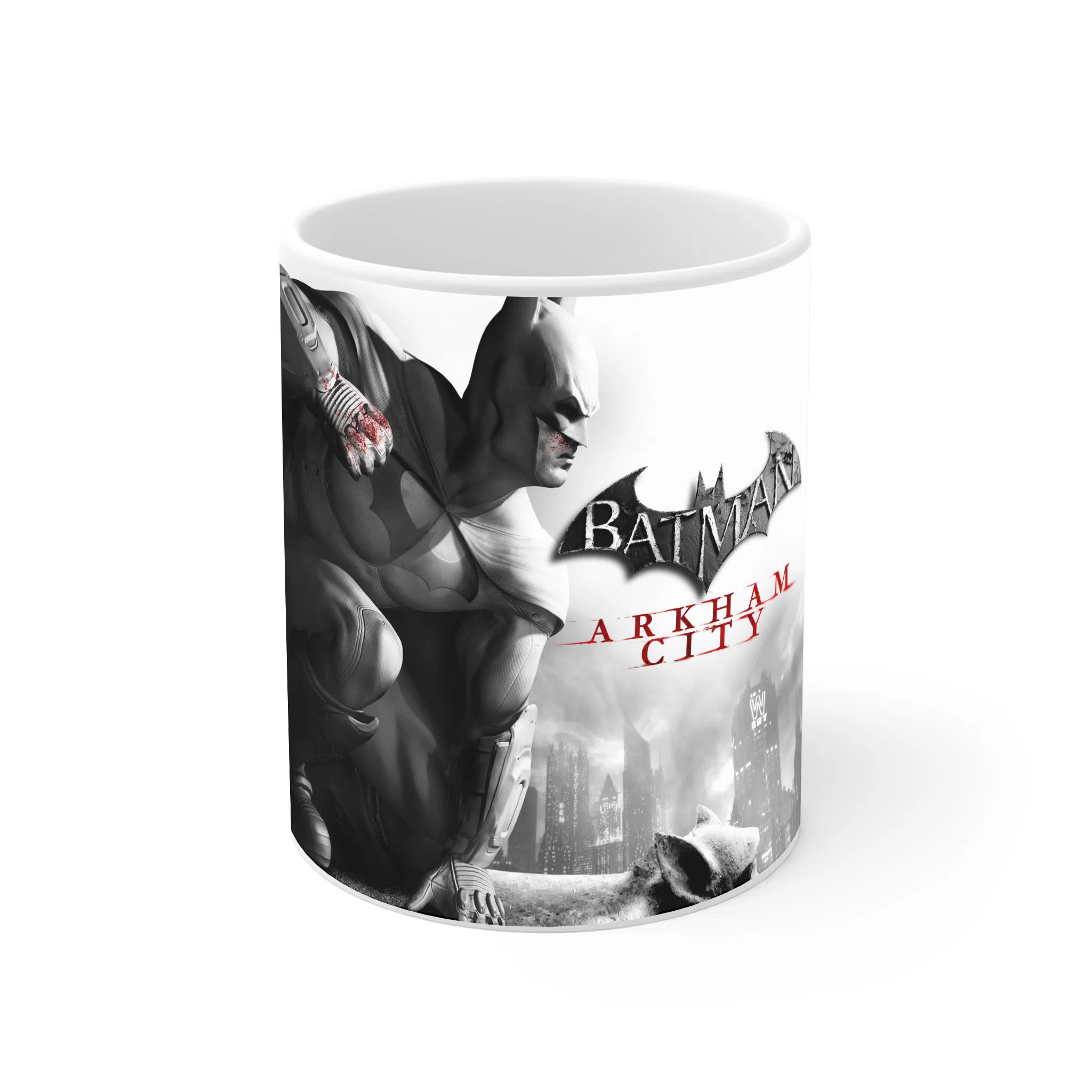 ماگ لیمینات طرح بازی بتمن Batman Game کد NM6177 — تصویر 3