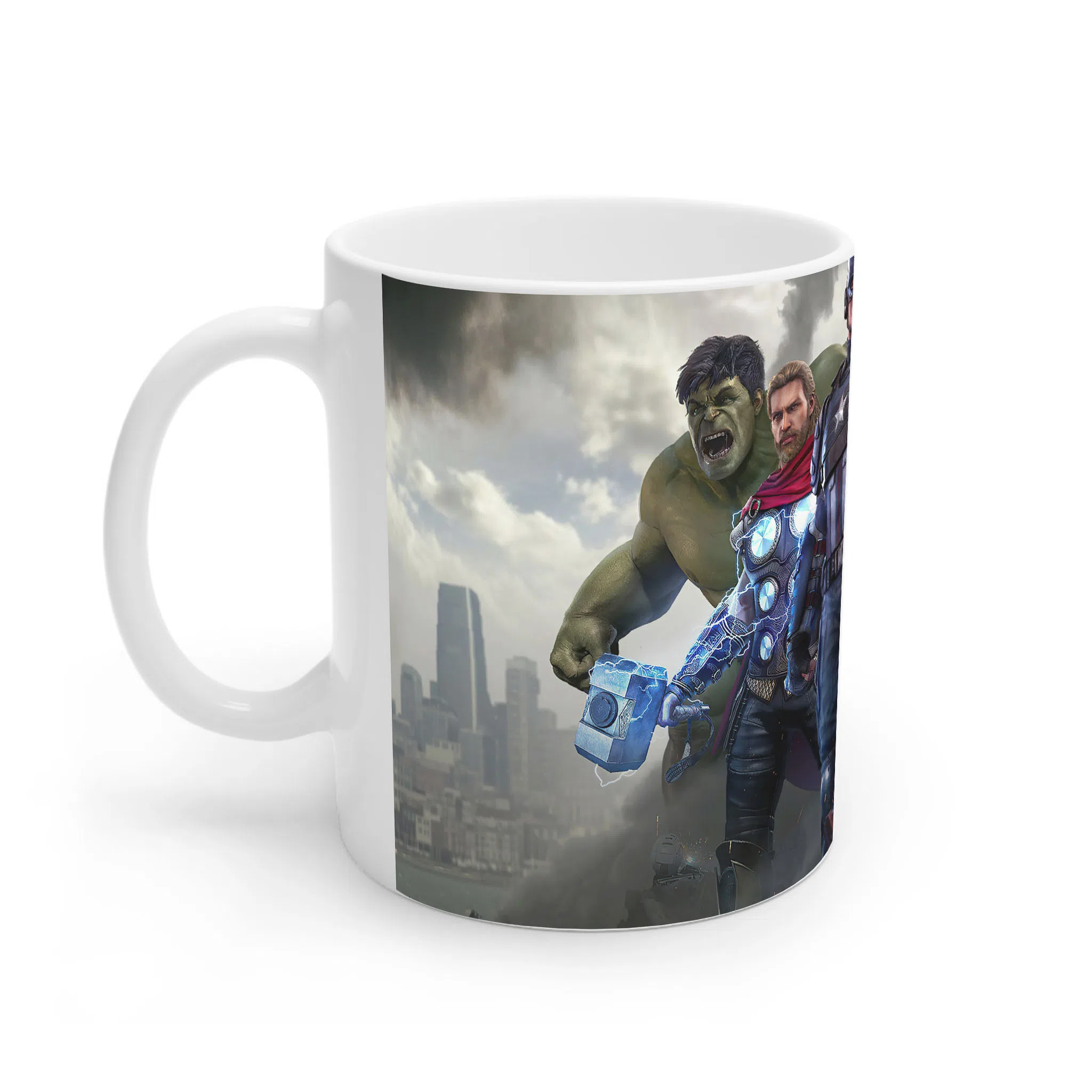 ماگ لیمینات طرح بازی Marvels Avengers Game کد NM8311 — تصویر 2
