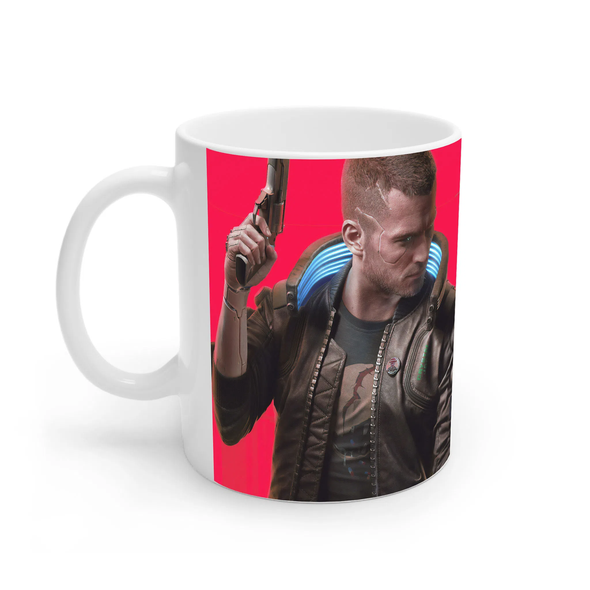 ماگ لیمینات طرح بازی سایبرپانک Cyberpunk 2077 Game کد NM6583