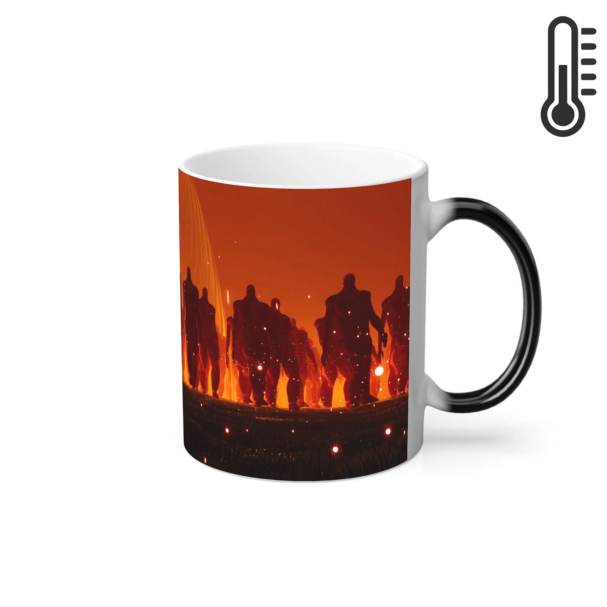 ماگ حرارتی لیمینات طرح انیمه حمله به غول ها - Shingeki no Kyojin - Attack on Titan کد NM0485 — تصویر 2