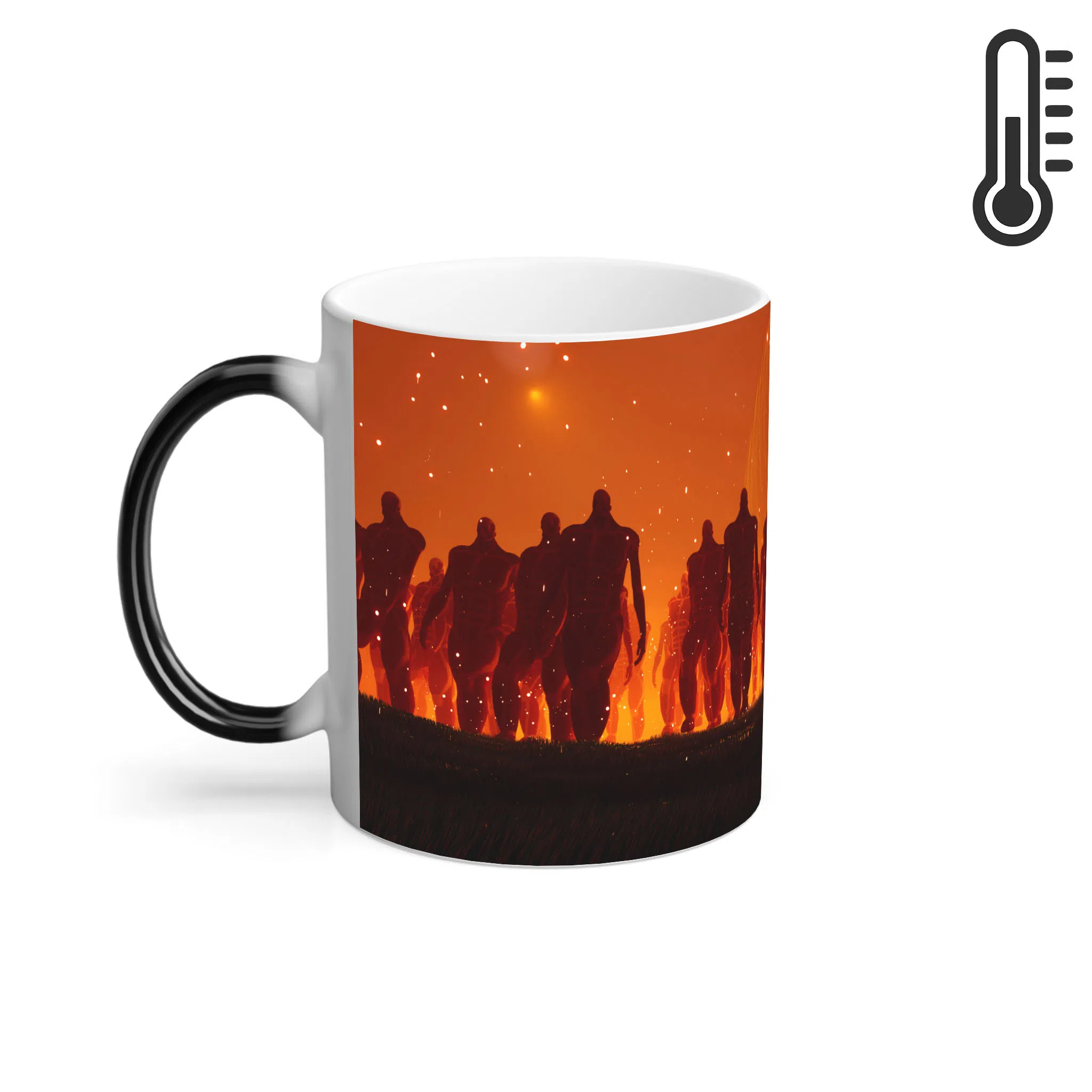 ماگ حرارتی لیمینات طرح انیمه حمله به غول ها - Shingeki no Kyojin - Attack on Titan کد NM0485 — تصویر 3