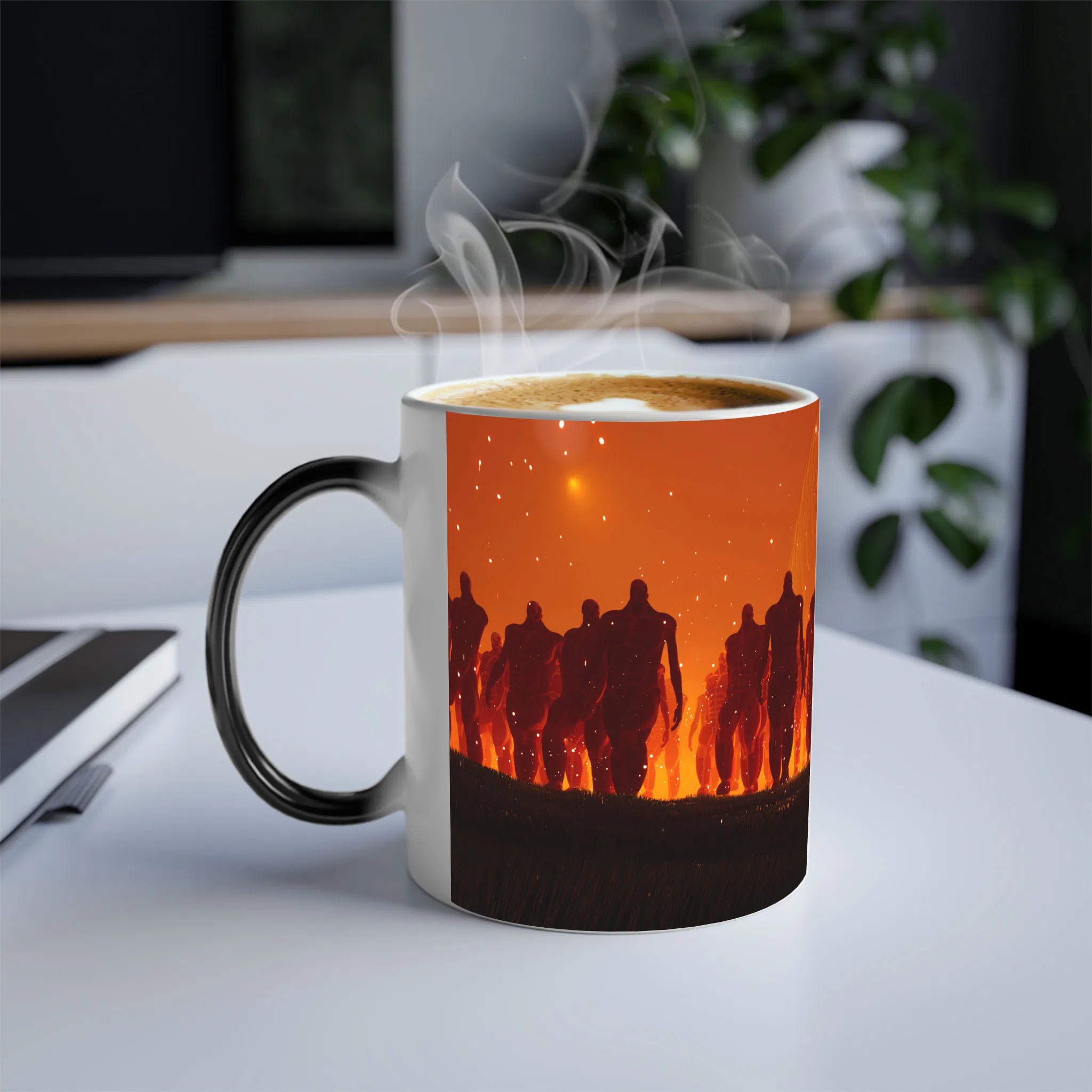 ماگ حرارتی لیمینات طرح انیمه حمله به غول ها - Shingeki no Kyojin - Attack on Titan کد NM0485 — تصویر 4