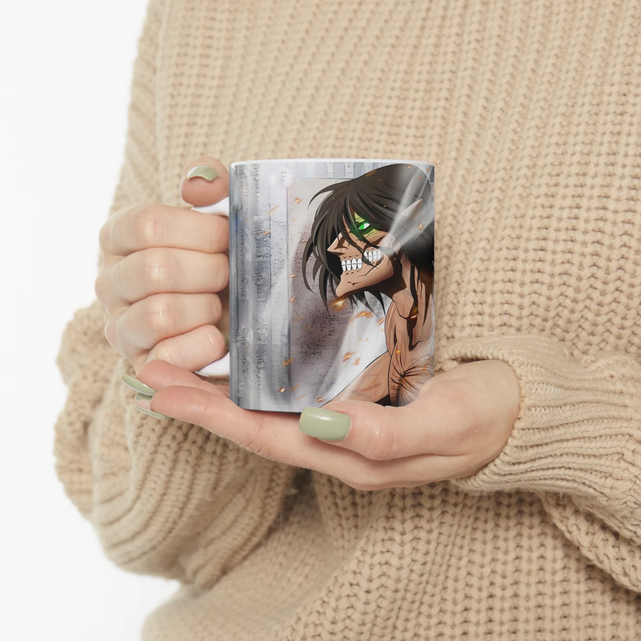 ماگ طرح انیمه اتک ان تایتان Attack on the Titan مدل NM2531 — تصویر 5
