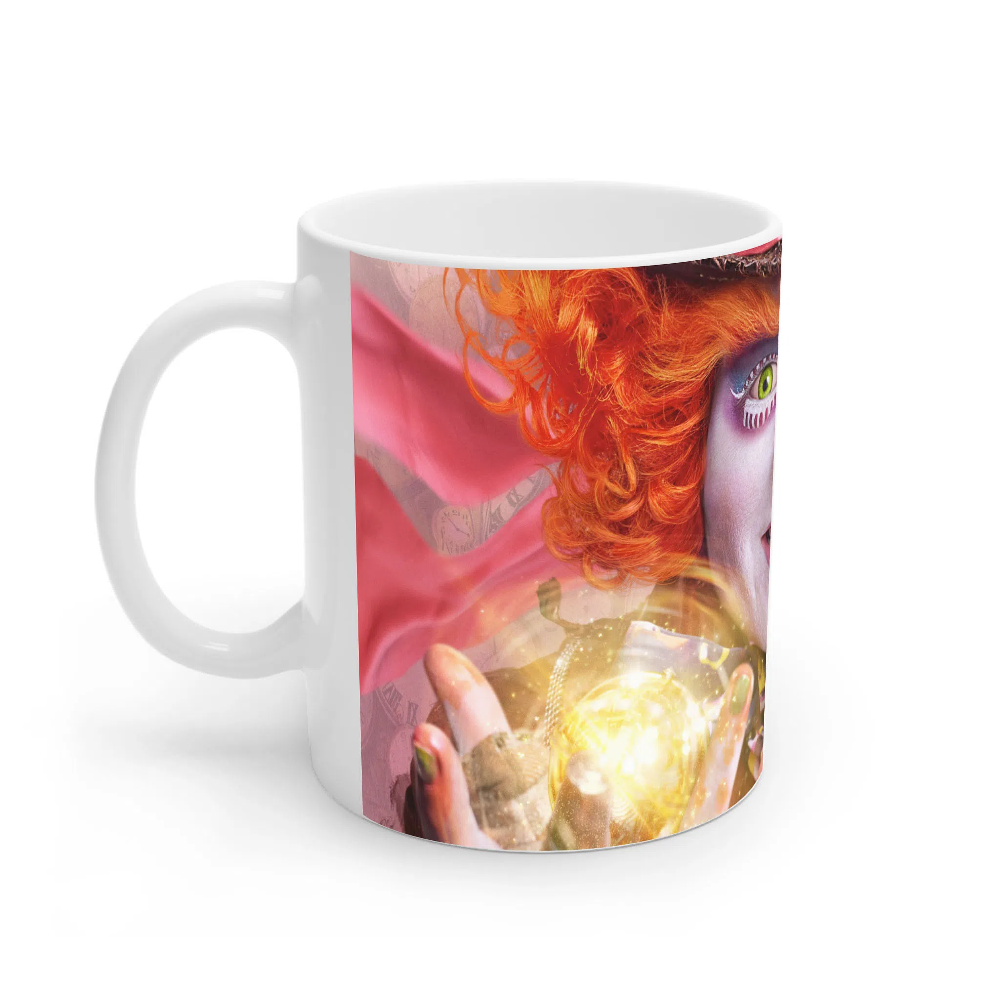 ماگ لیمینات طرح فیلم آلیس در سرزمین عجایب Alice in Wonderland مد هتر Mad Hatter کد NM10470 — تصویر 3