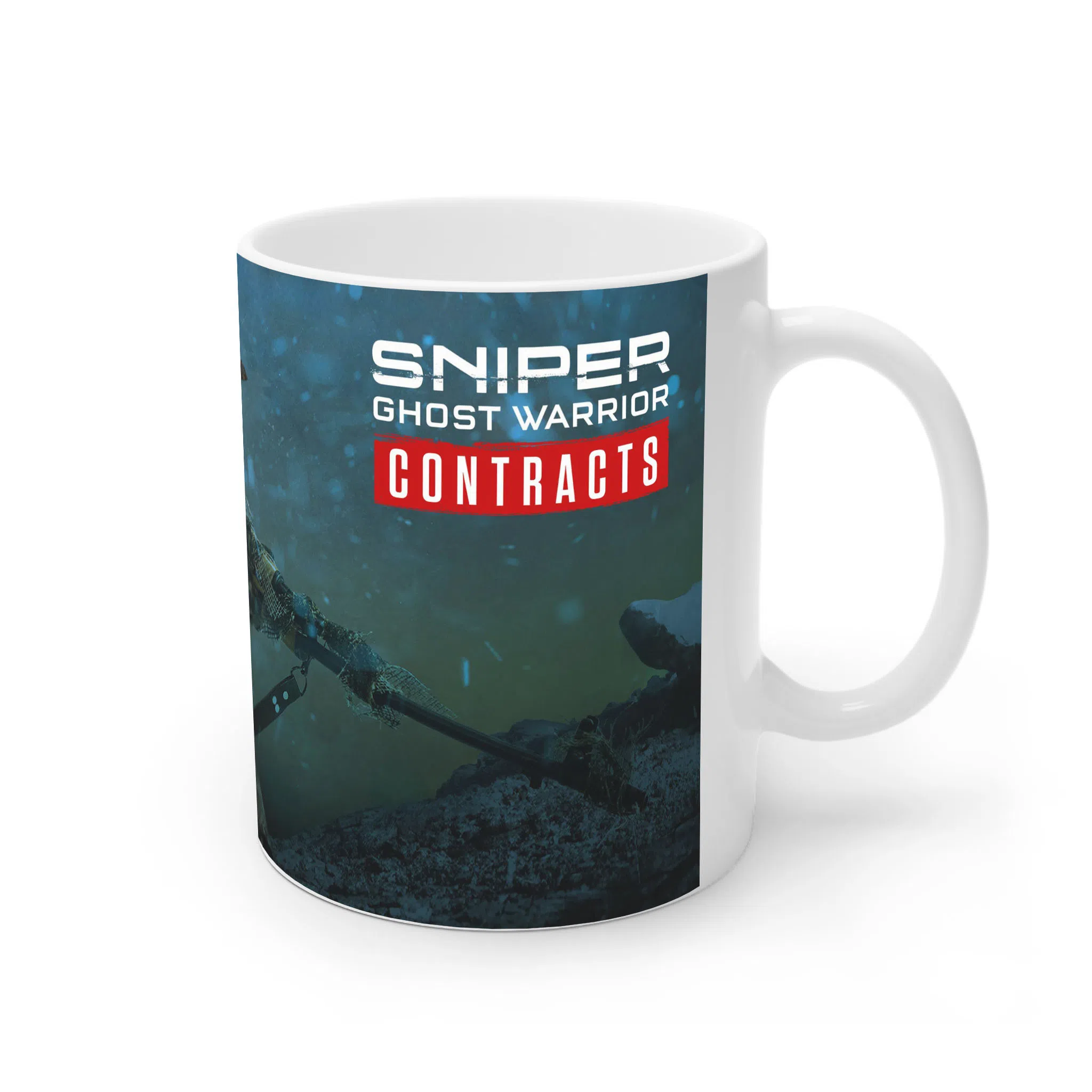 ماگ لیمینات طرح بازی Sniper Ghost Warrior Game کد NM9450 — تصویر 2