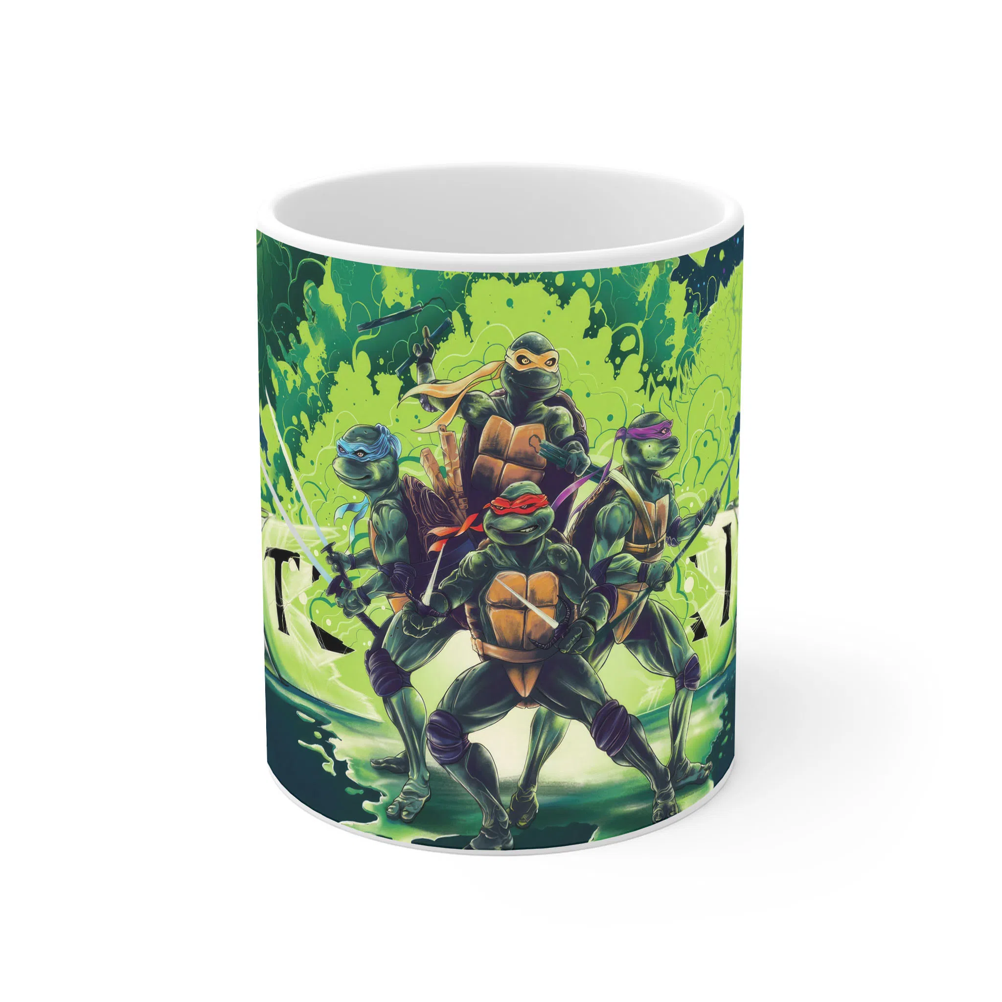 ماگ لیمینات طرح فیلم لاکپشت های نینجا Ninja Turtles کد NM12073