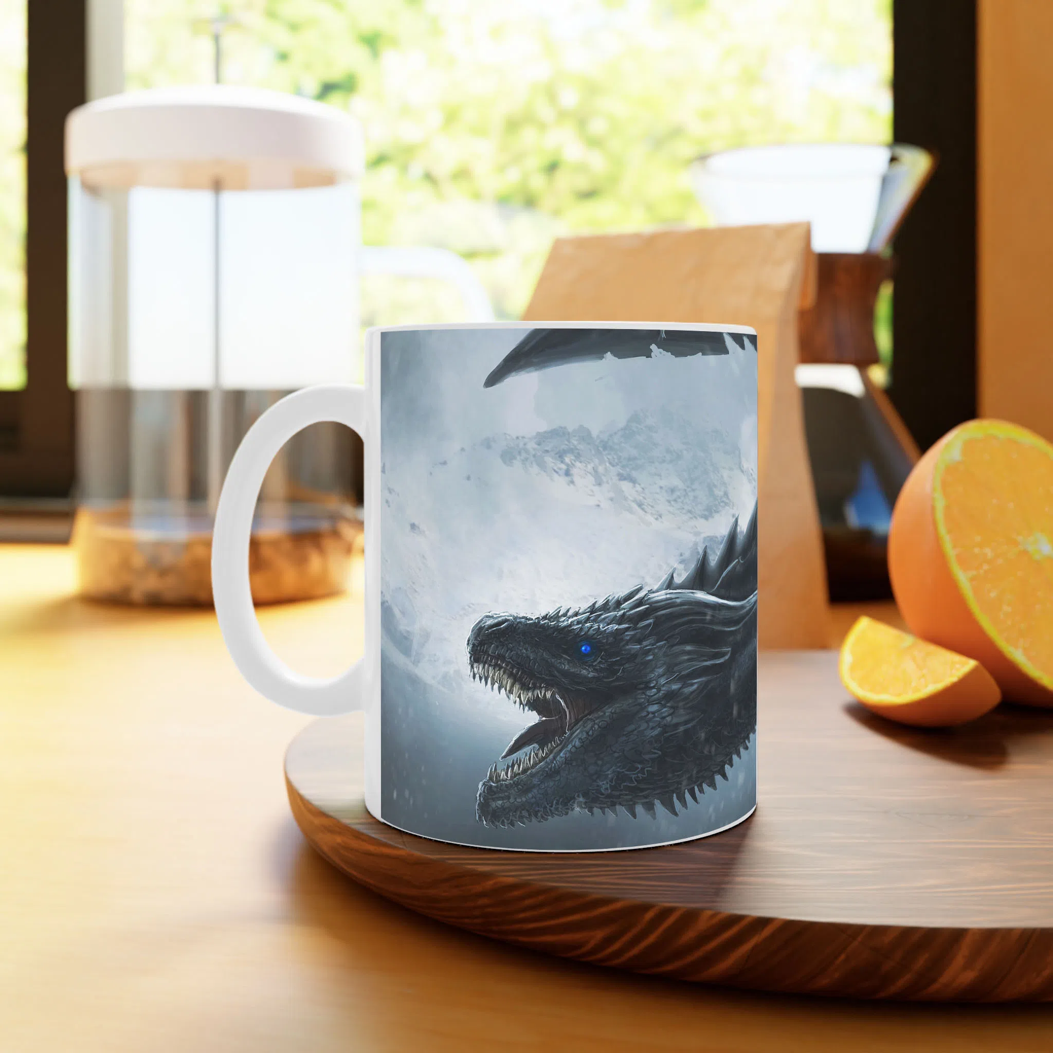 ماگ لیمینات طرح سریال بازی تاج و تخت Game of Thrones کد NM4263 — تصویر 3