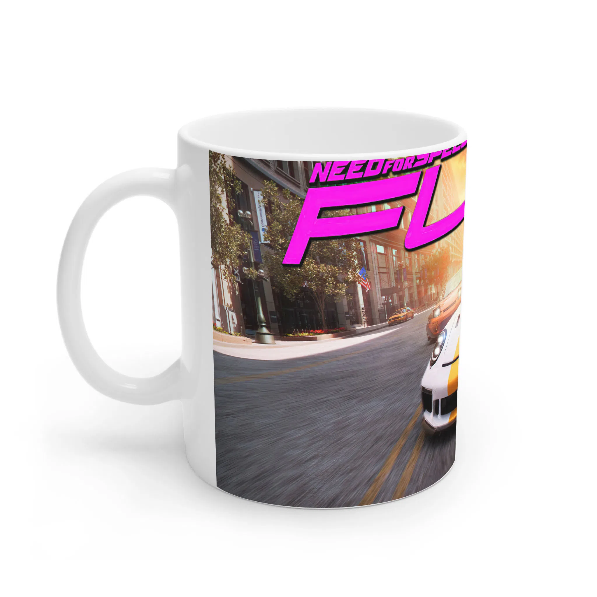 ماگ لیمینات طرح بازی Need For Speed Game کد NM8619 — تصویر 2