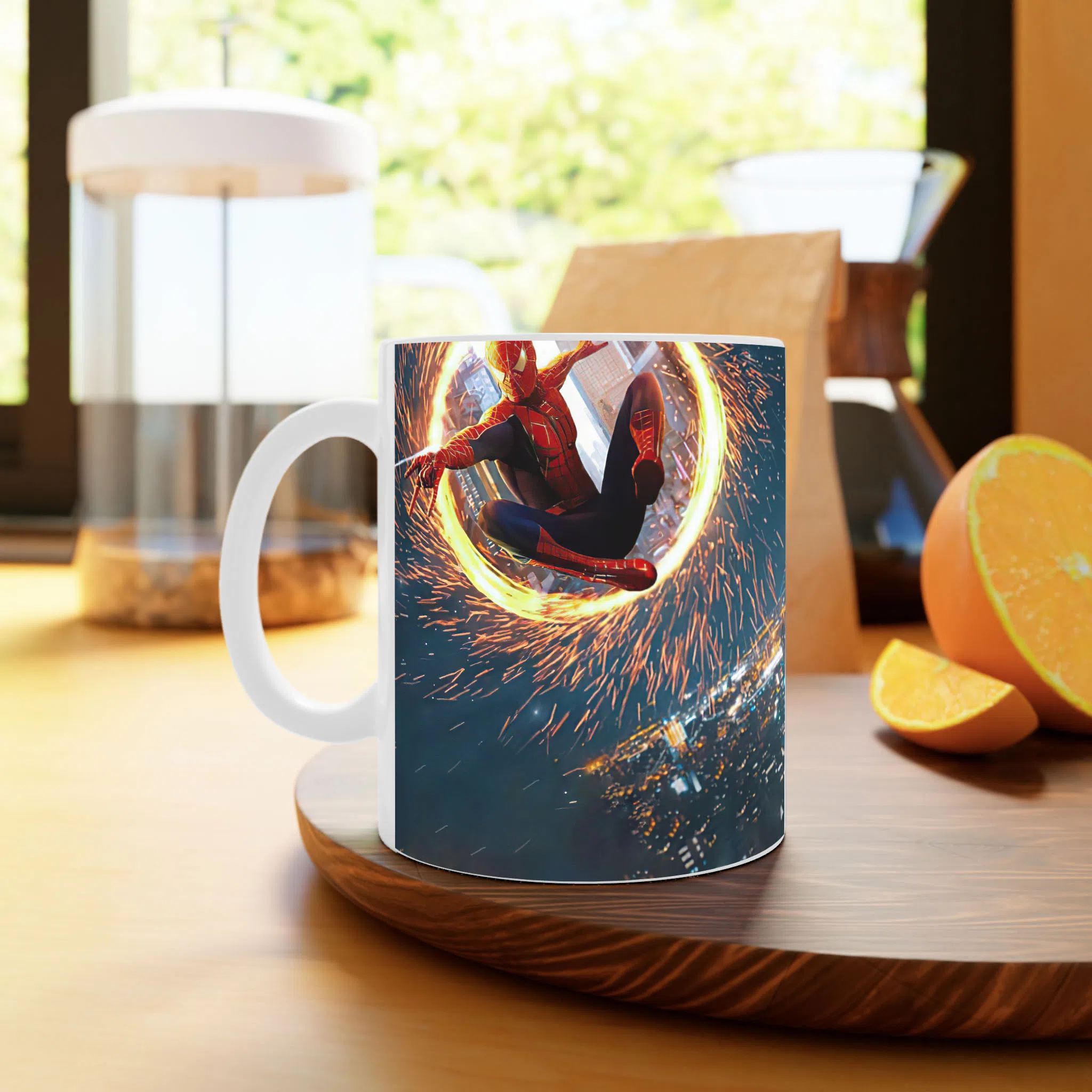 ماگ لیمینات طرح فیلم مرد عنکبوتی اسپایدرمن Spider Man کد NM12349 — تصویر 2