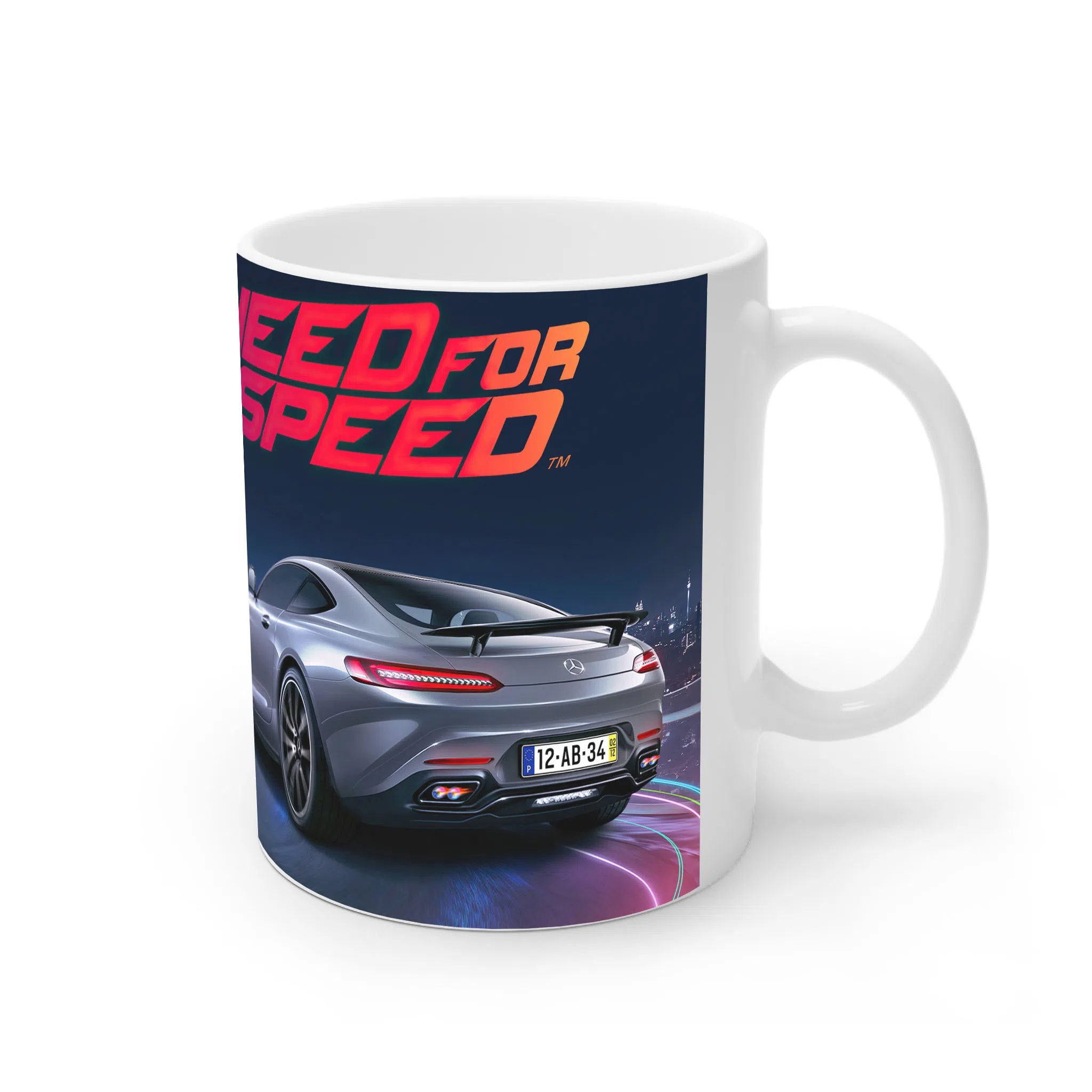 ماگ لیمینات طرح بازی Need For Speed Game کد NM8635 — تصویر 2