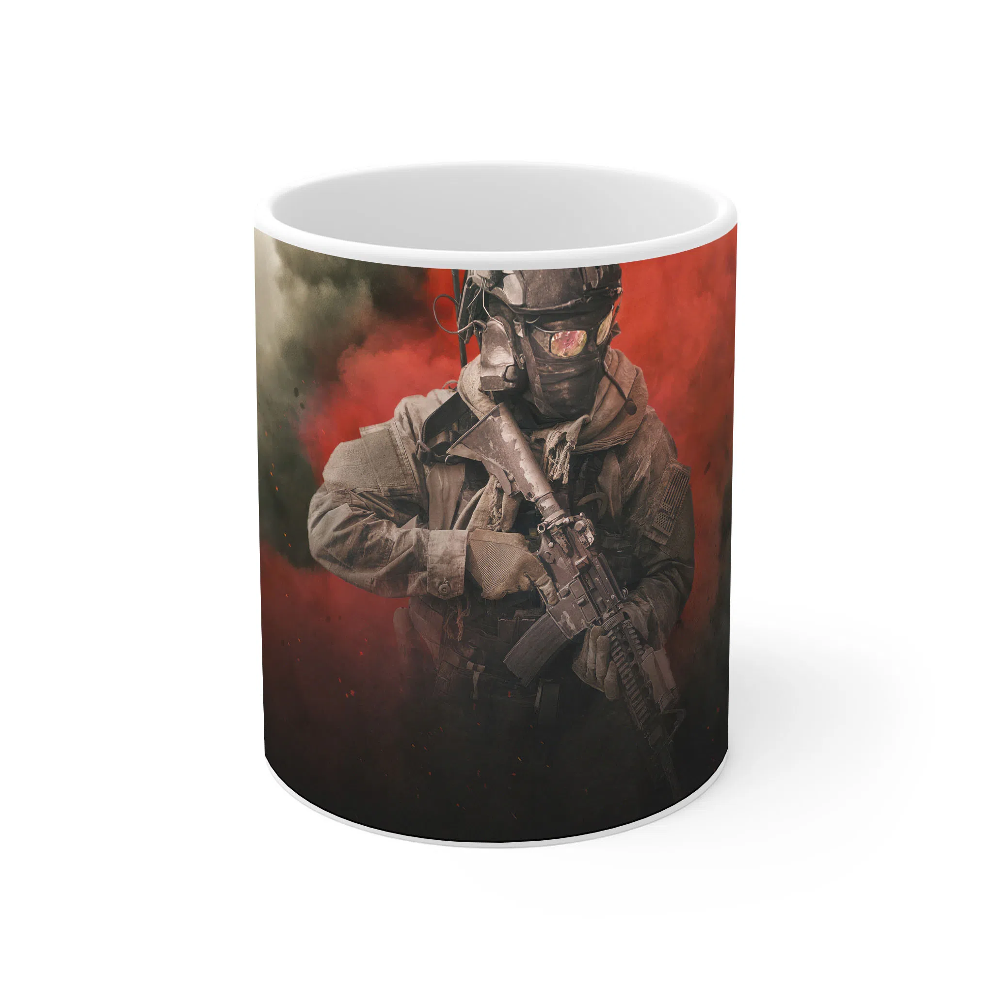 ماگ لیمینات طرح بازی ندای وظیفه Call of Duty Game کد NM6387 — تصویر 2