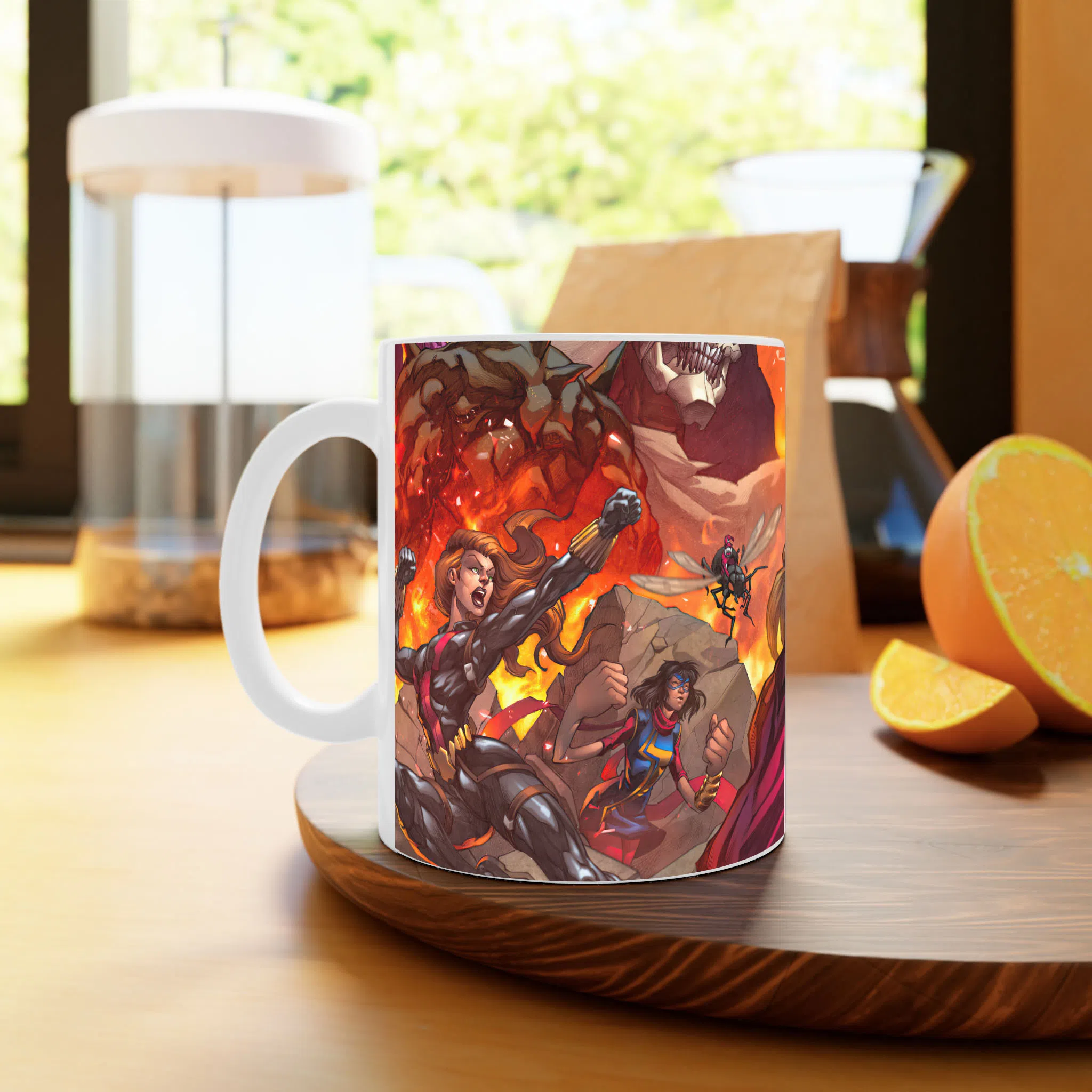 ماگ لیمینات طرح بازی Marvels Avengers Game کد NM8336 — تصویر 2
