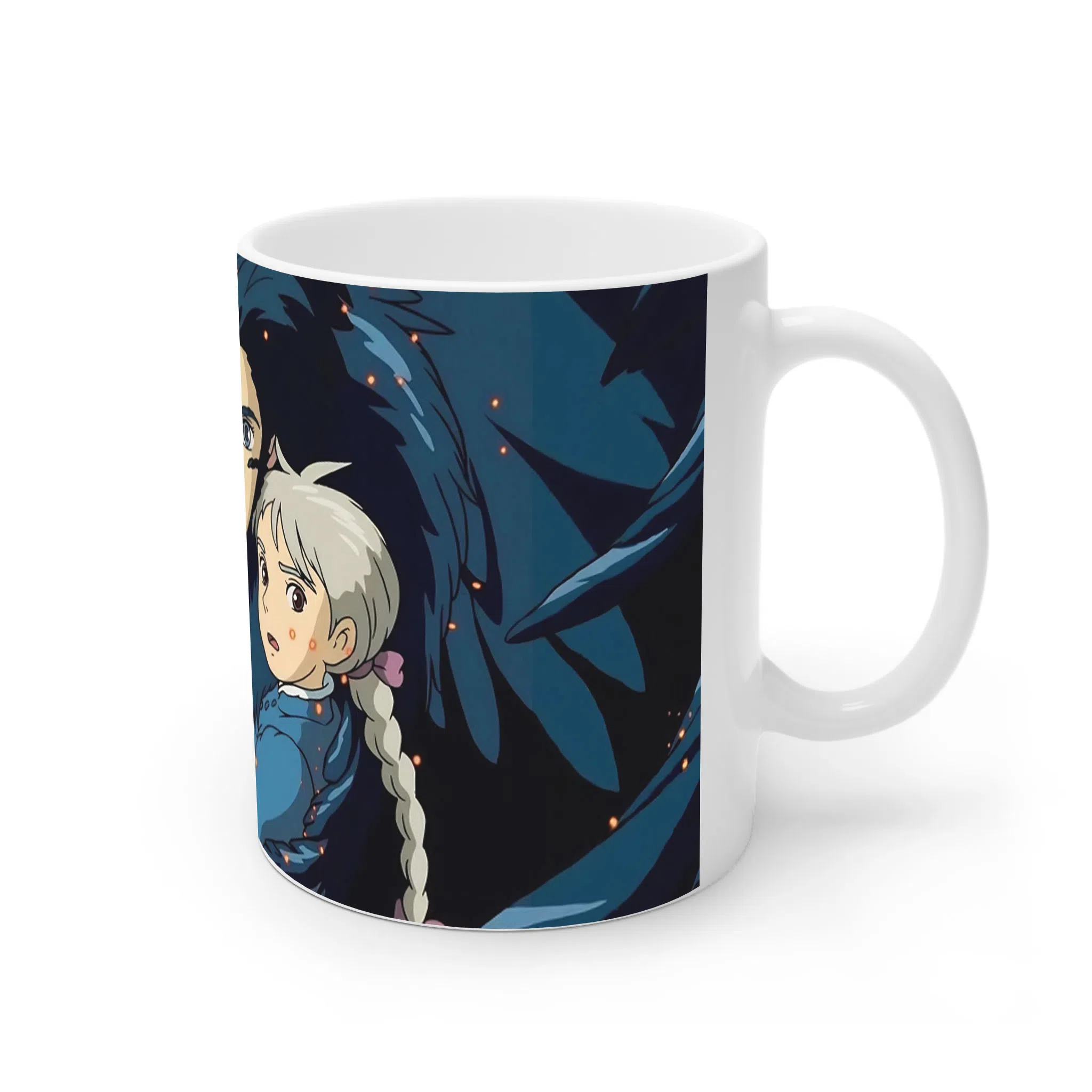 ماگ لیمینات طرح قلعه هاول Howl's Moving Castle کد NM14130 — تصویر 2