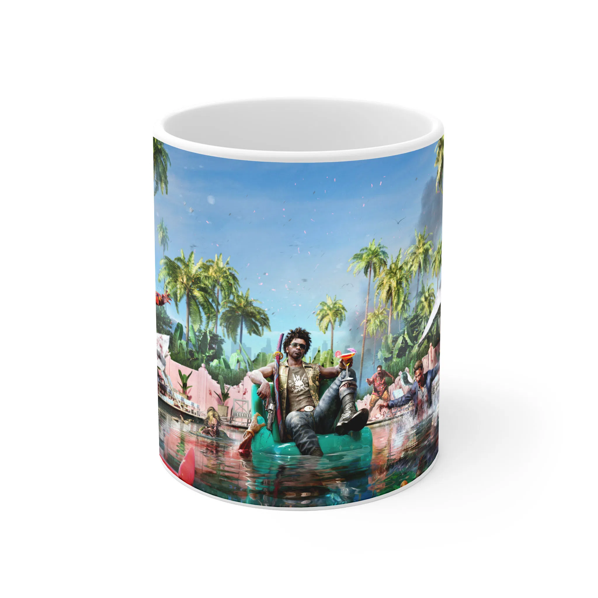 ماگ لیمینات طرح بازی Dead Island Game کد NM6841 — تصویر 2