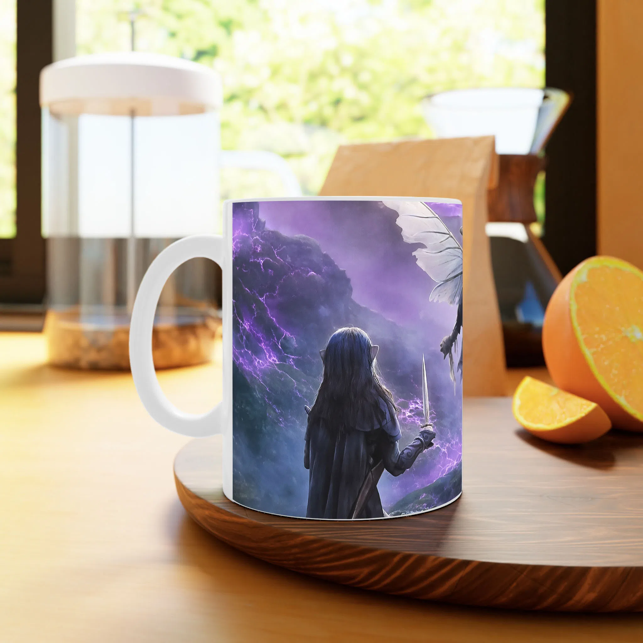 ماگ لیمینات طرح سریال The Dark Crystal کد NM5267 — تصویر 3