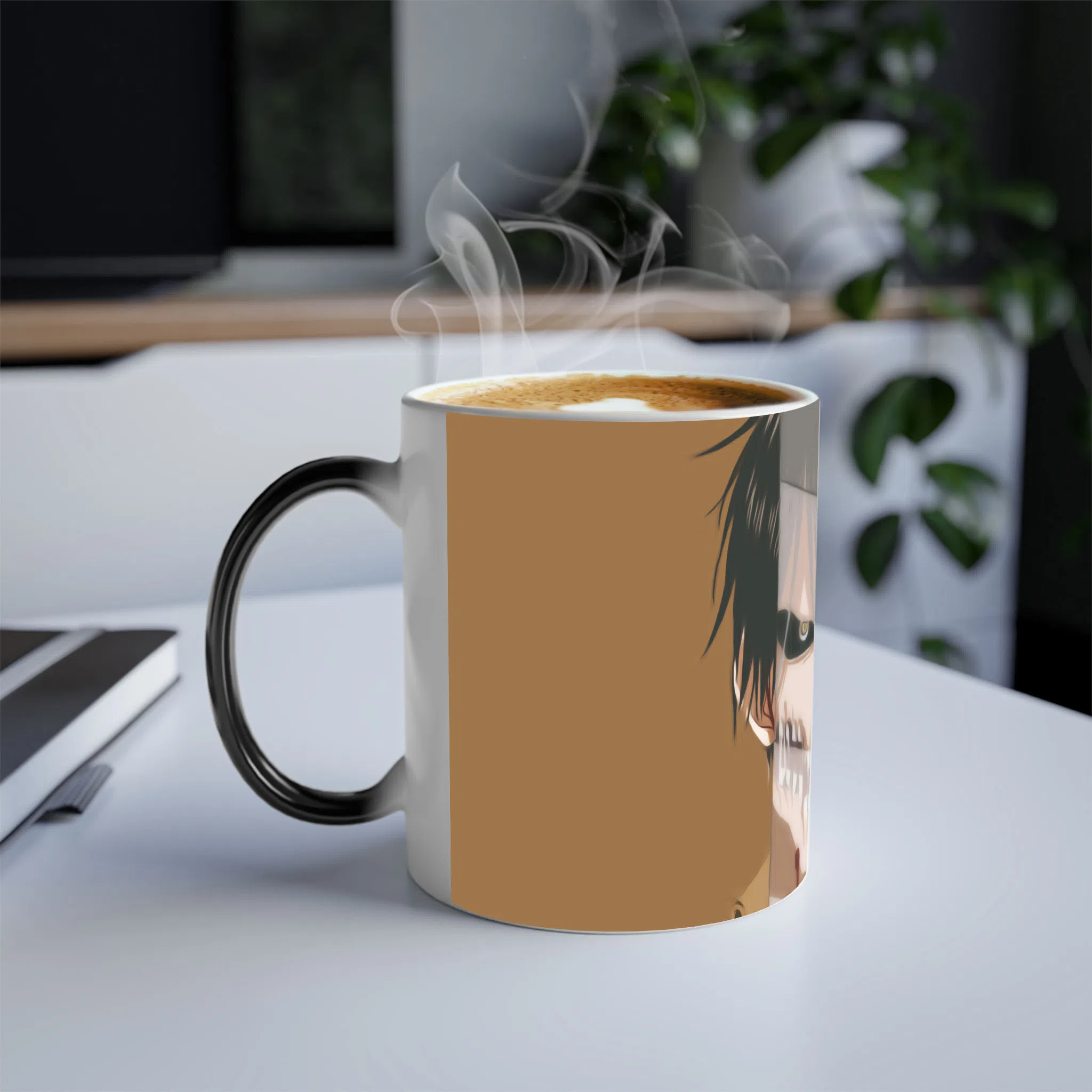 ماگ حرارتی لیمینات طرح انیمه حمله به غول ها - Shingeki no Kyojin - Attack on Titan - Eren Jaeger کد NM0488 — تصویر 4