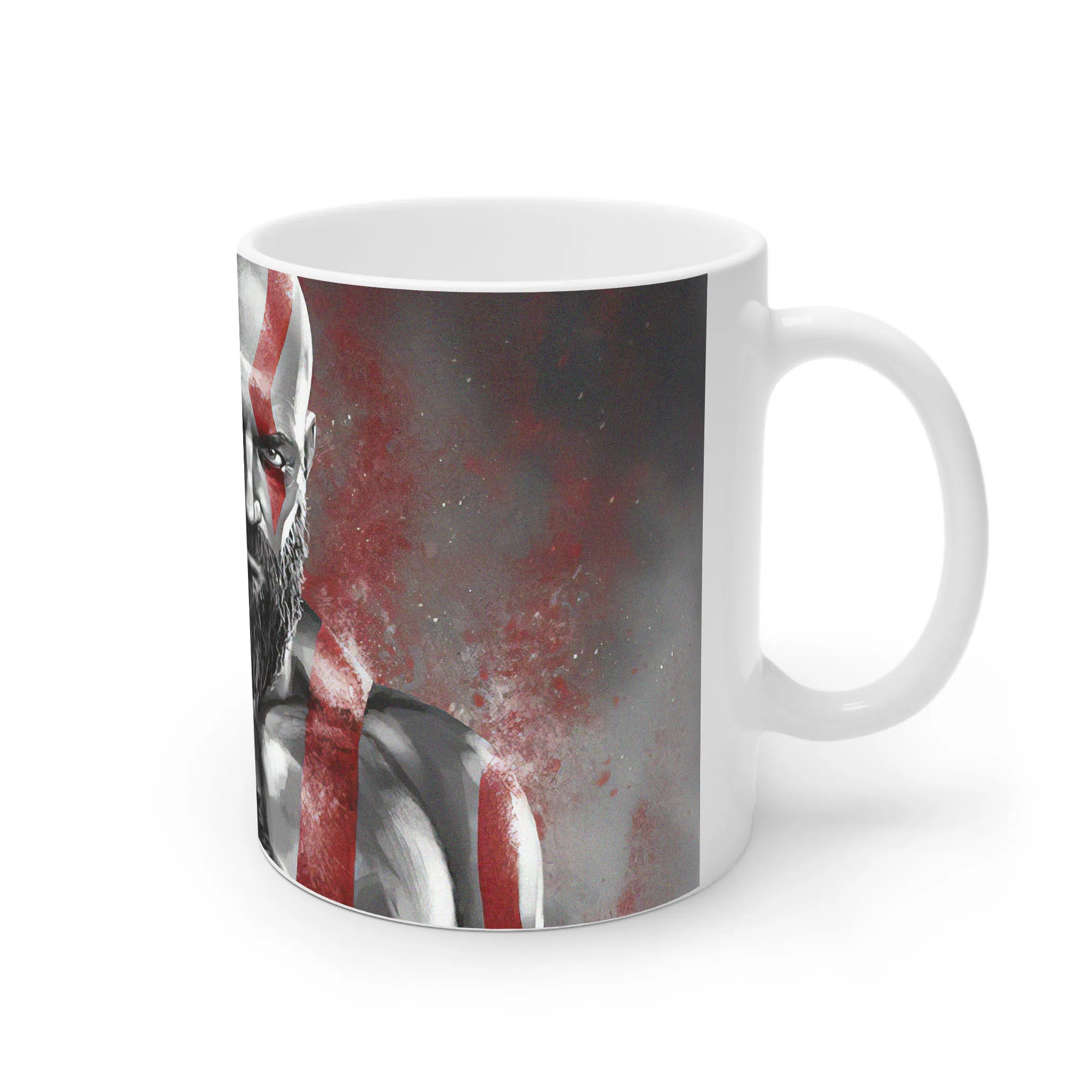 ماگ لیمینات طرح بازی خدای جنگ گاد آف وار God of War Kratos Game کد NM7795 — تصویر 3