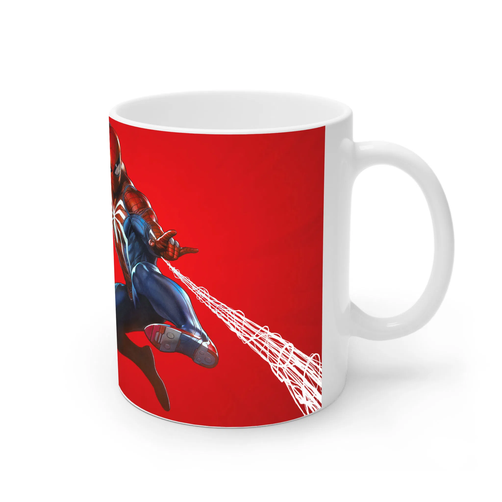 ماگ لیمینات طرح بازی اسپایدرمن مرد عنکبوتی Spider Man Game کد NM9575 — تصویر 2