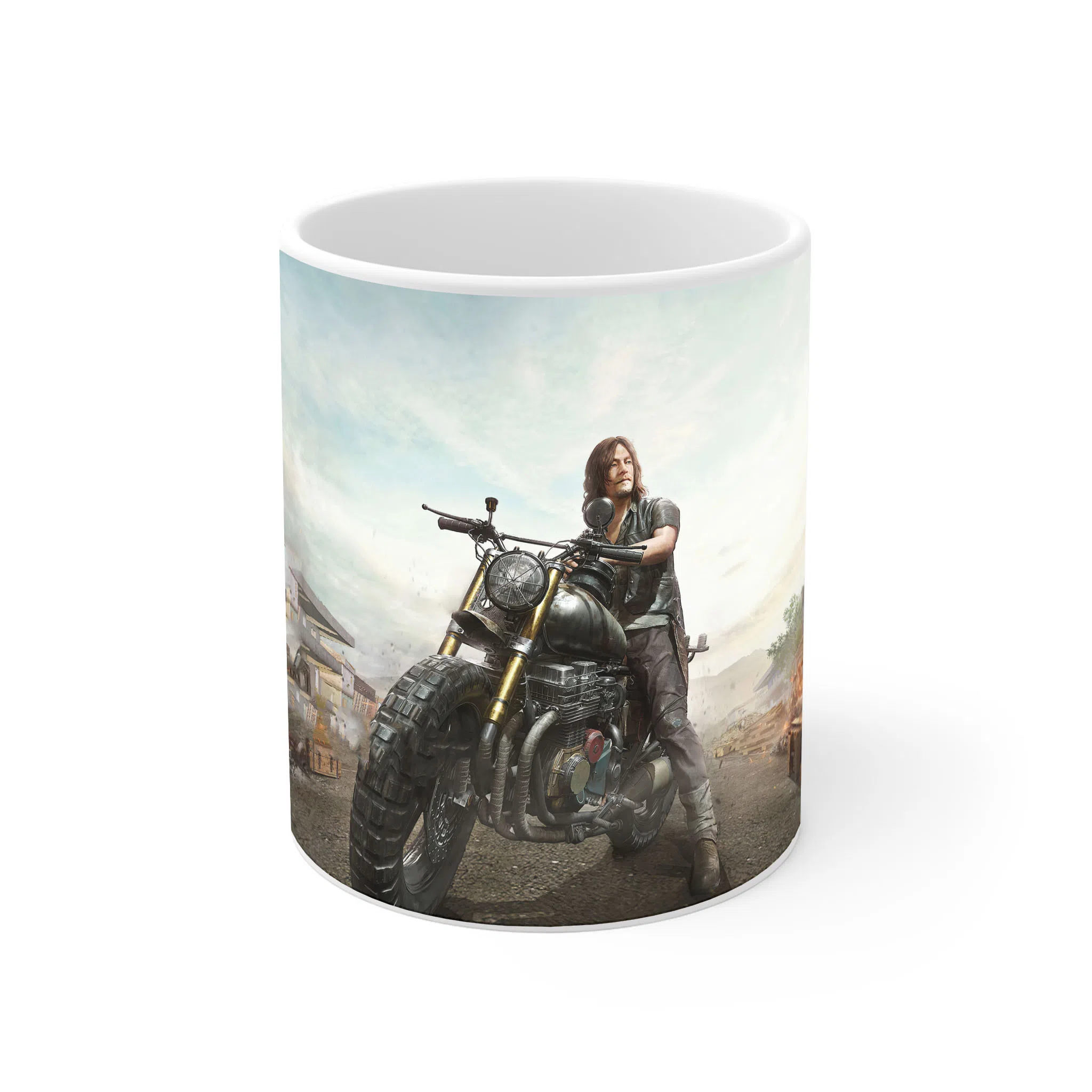 ماگ لیمینات طرح بازی پابجی PUBG Game کد NM9149
