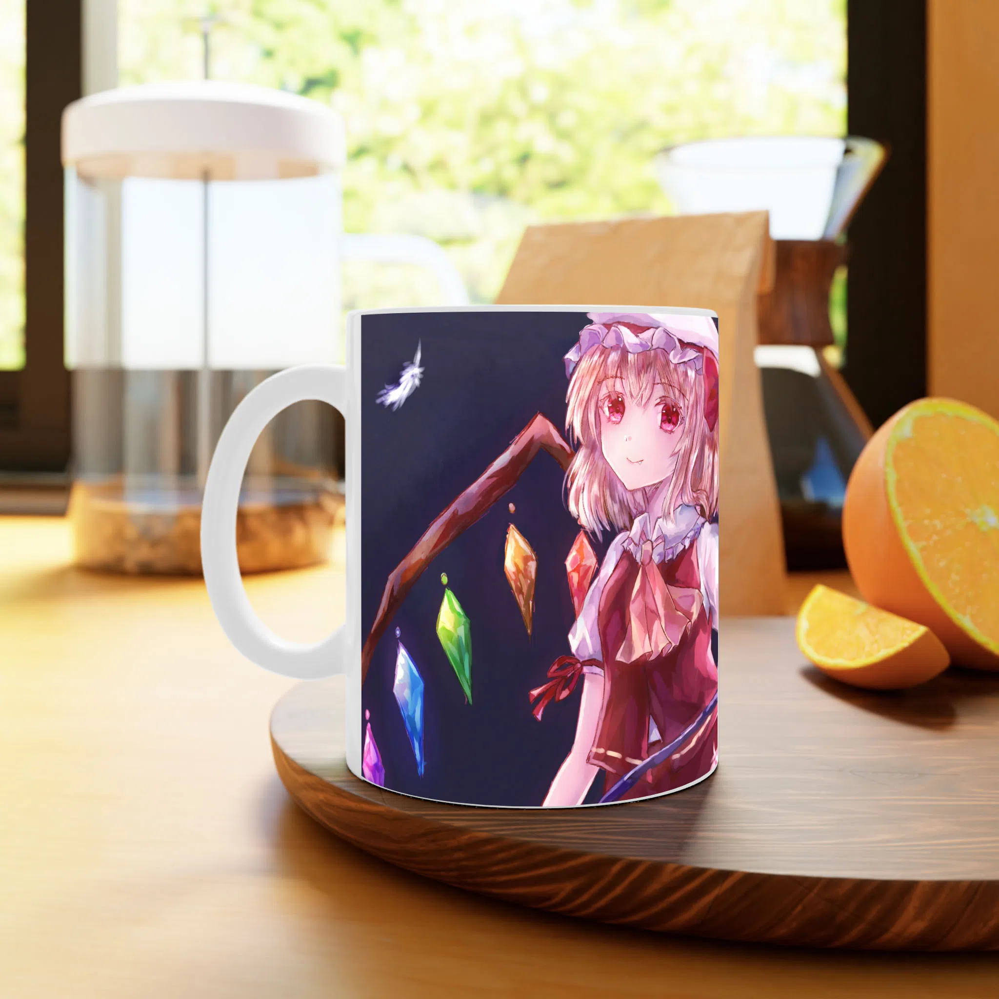 ماگ لیمینات طرح انیمه Touhou کد NM3555 — تصویر 3