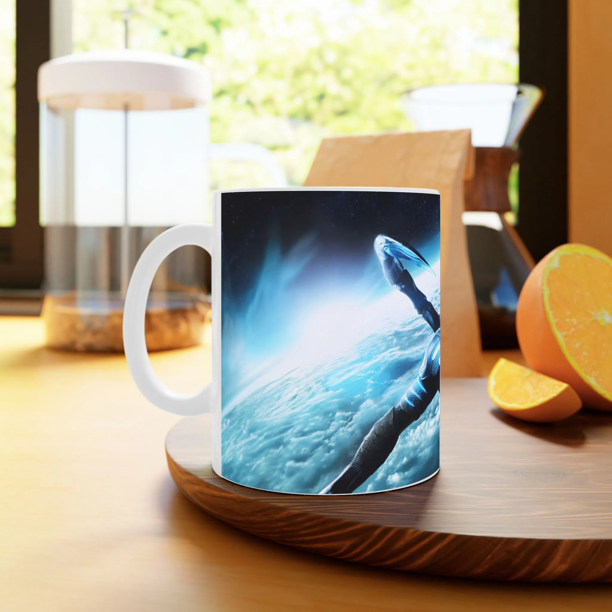 ماگ لیمینات طرح فیلم Blue Beetle کد NM10996 — تصویر 2