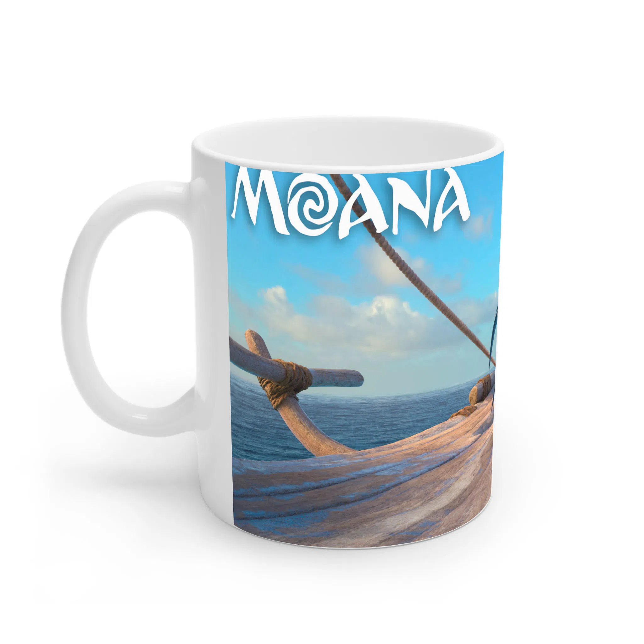 ماگ لیمینات طرح فیلم موانا Moana کد NM11986 — تصویر 3