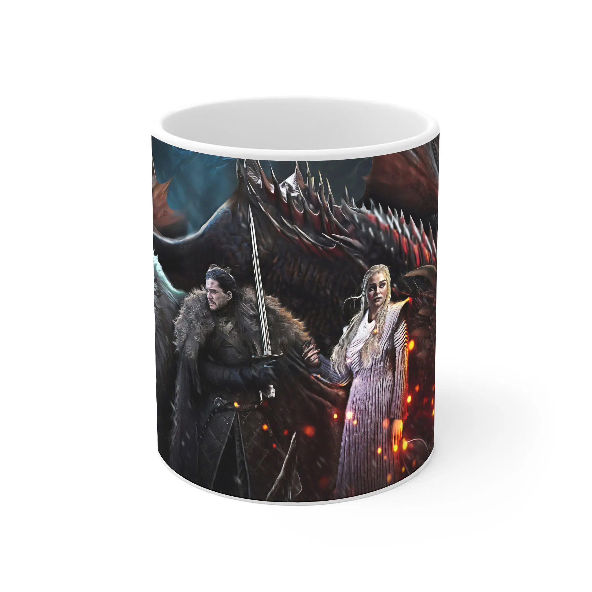 ماگ لیمینات طرح سریال بازی تاج و تخت Game of Thrones کد NM4168