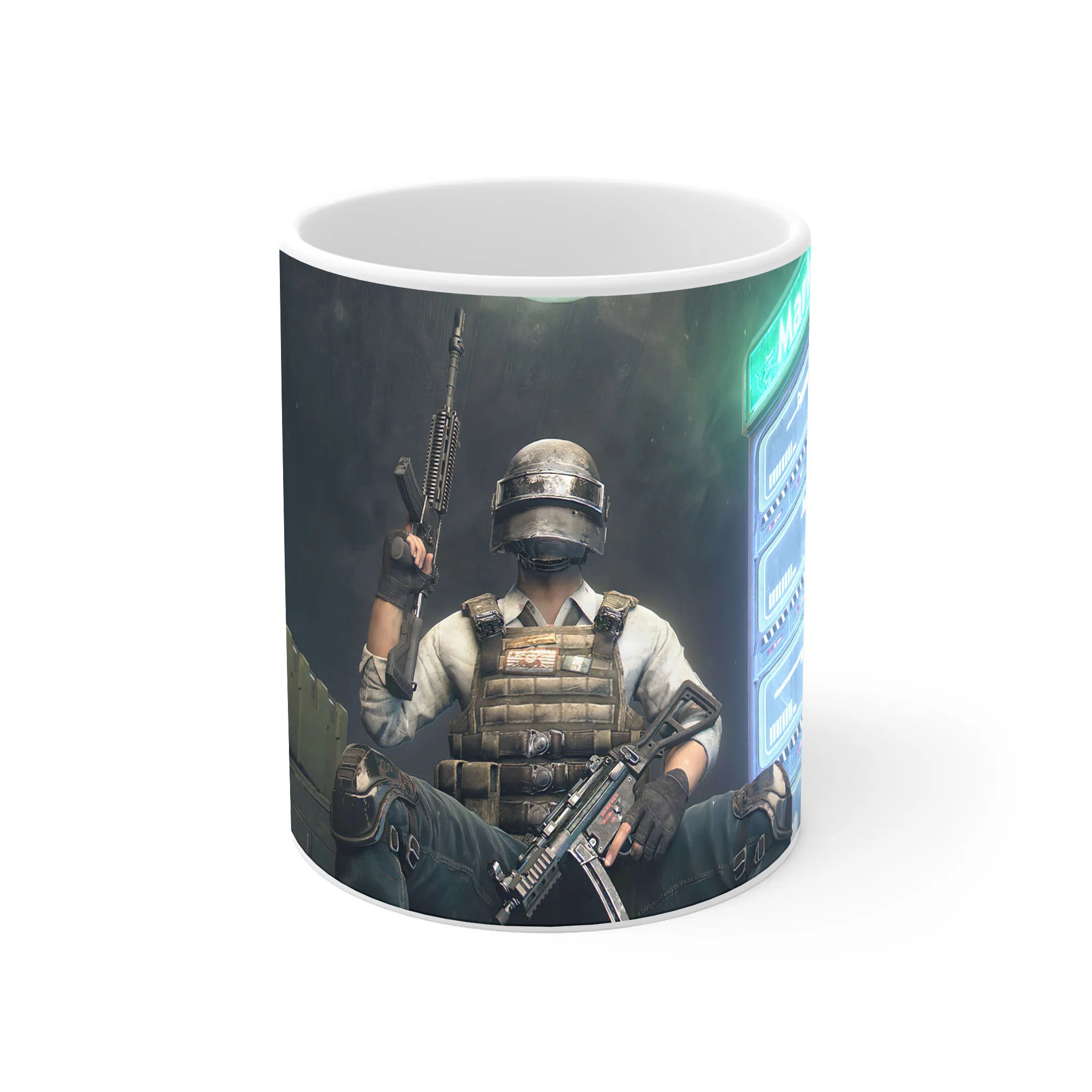 ماگ لیمینات طرح بازی پابجی PUBG Game کد NM9132