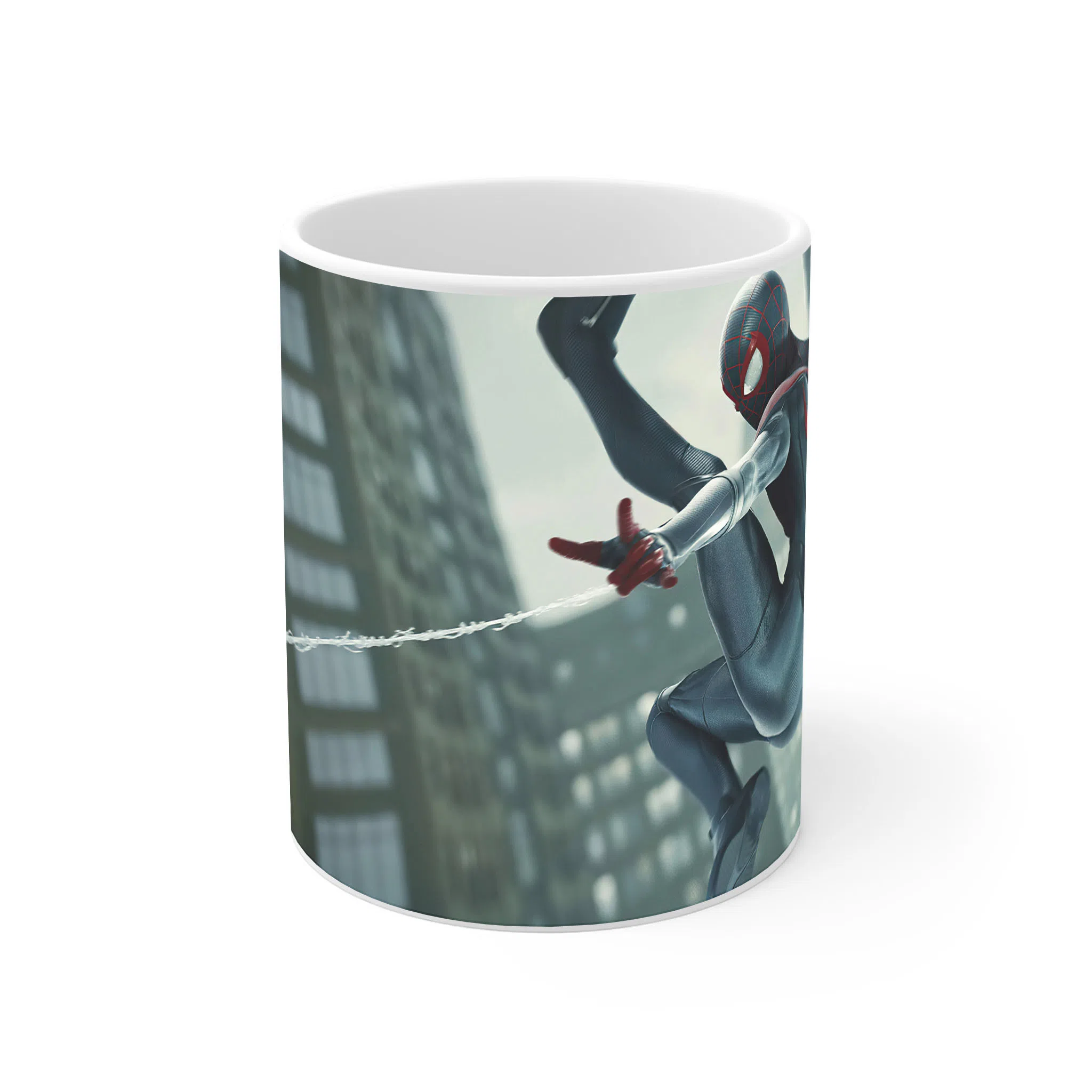 ماگ لیمینات طرح بازی اسپایدرمن مرد عنکبوتی Spider Man Game کد NM9711 — تصویر 2