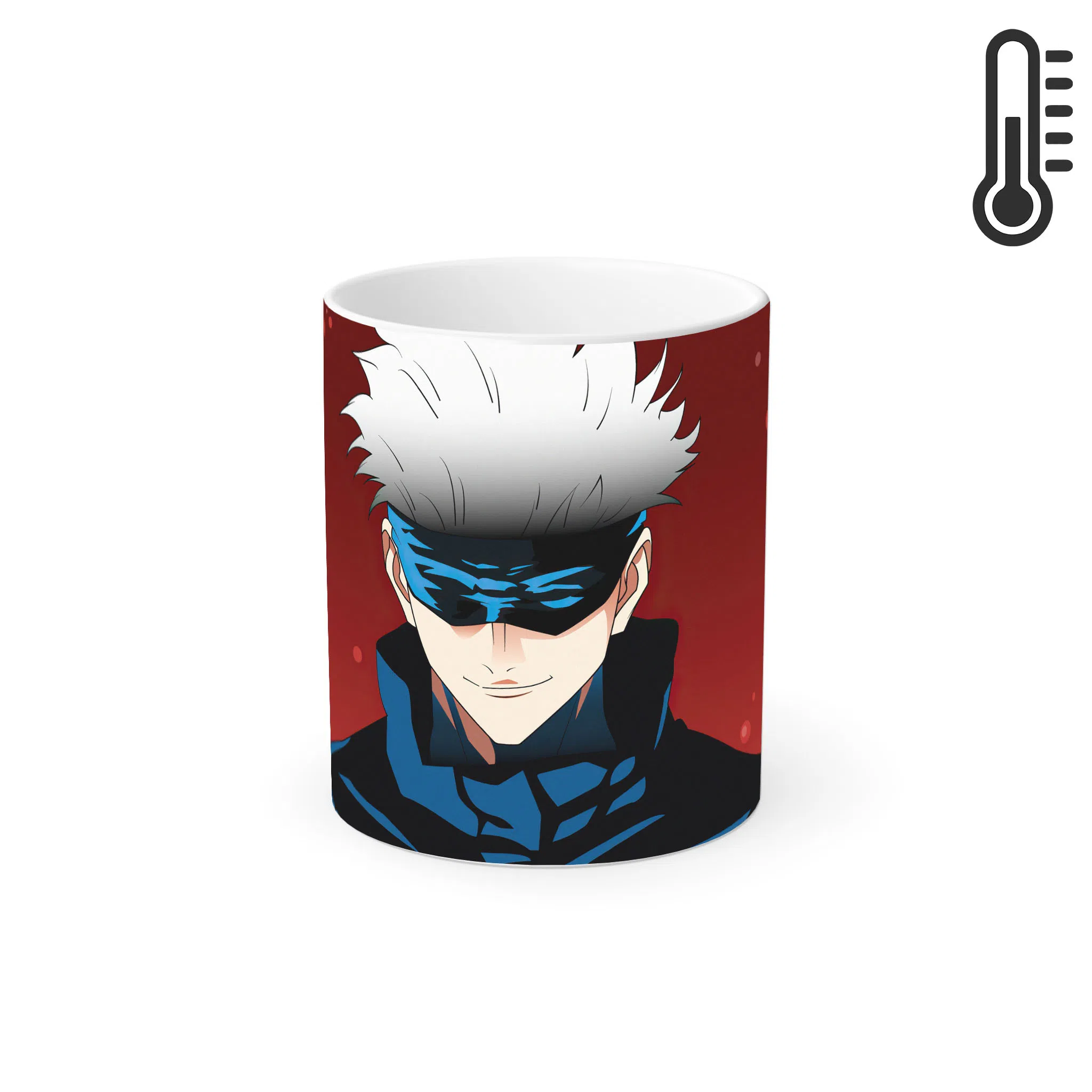 ماگ حرارتی لیمینات طرح انیمه جوجوتسو کایسن Jujutsu Kaisen Gojo Satoru کد NM0897