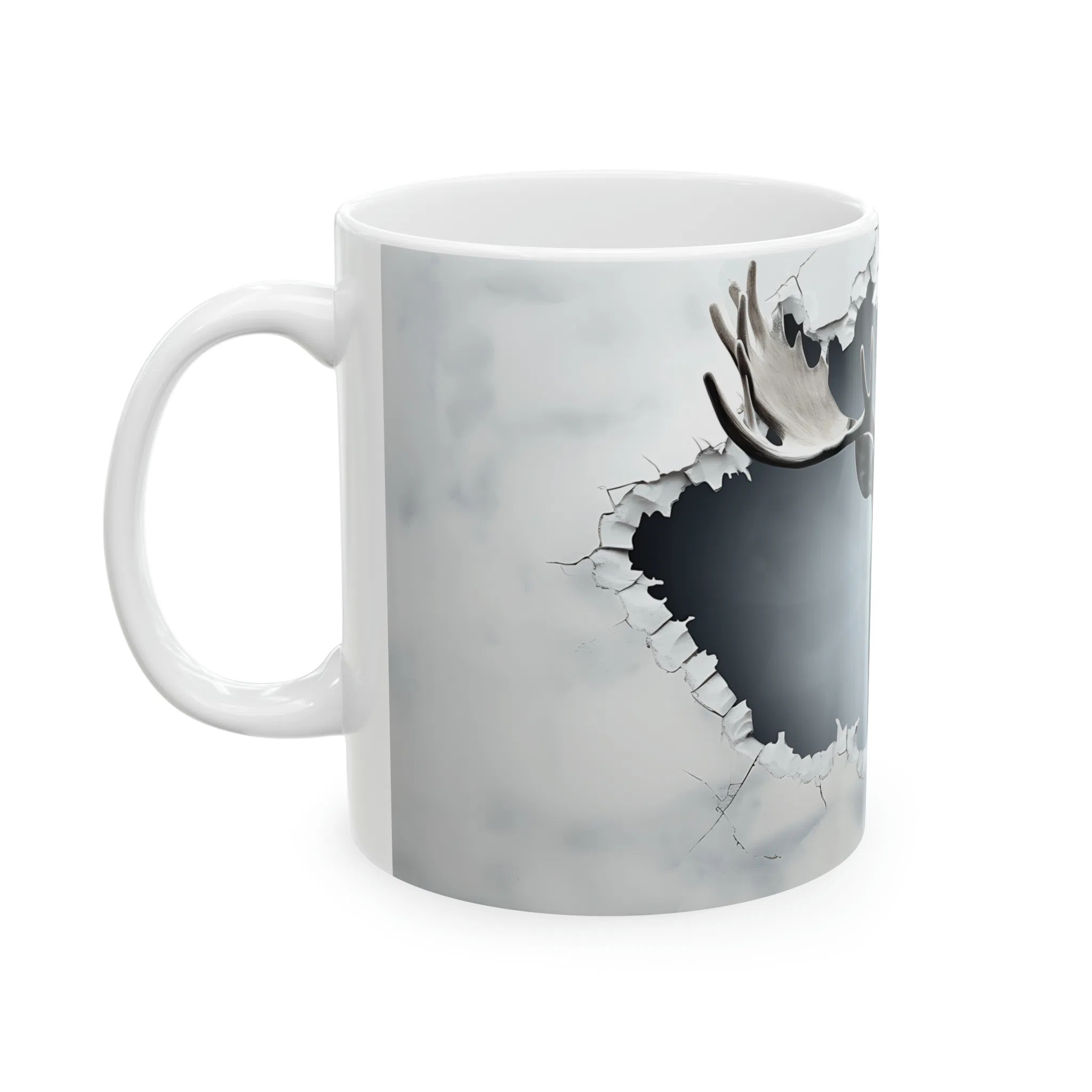ماگ طرح سه بعدی گوزن deer مدل NM3169 — تصویر 2