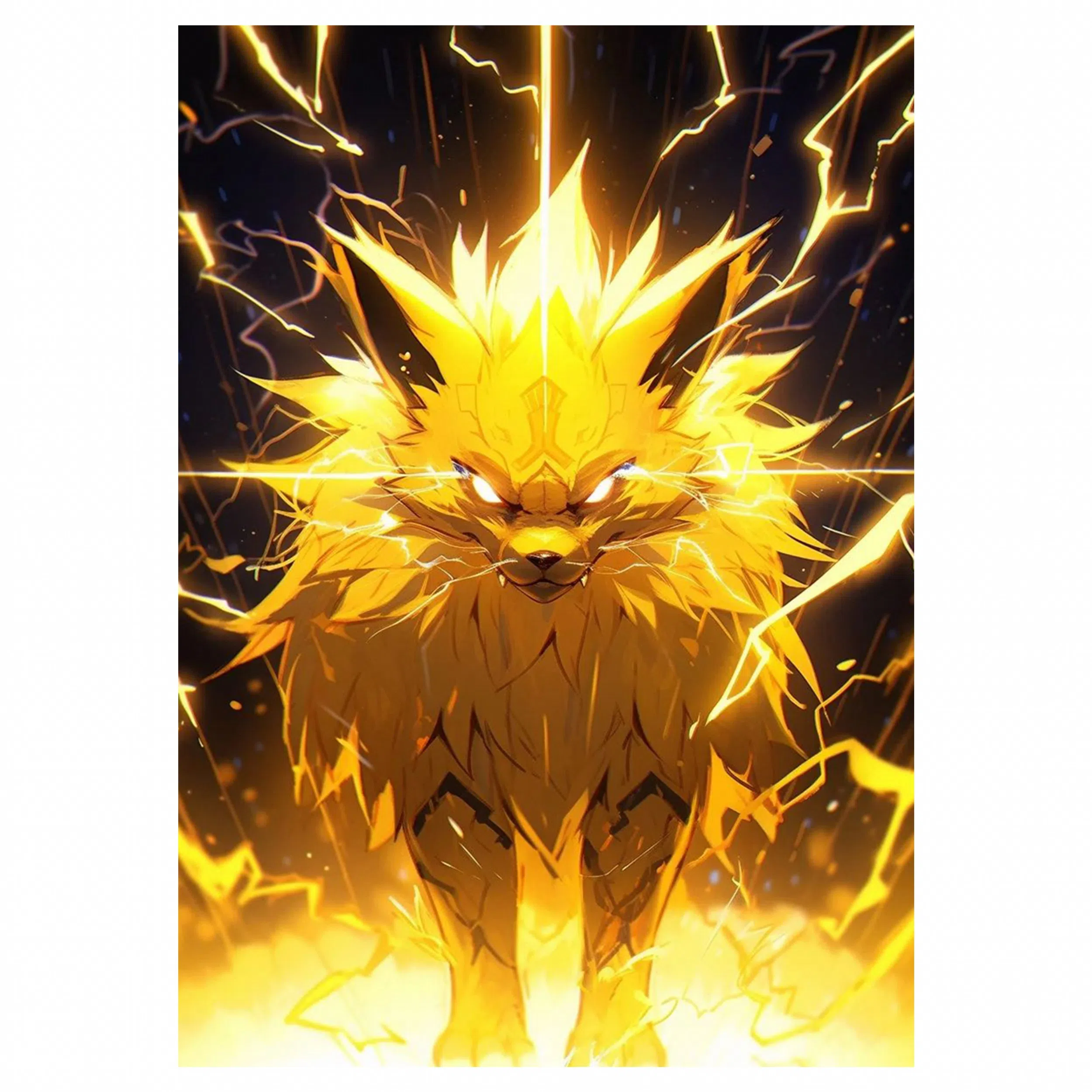 تابلو شاسی لیمینات طرح انیمه پوکمون Pokemon مدل NV1285