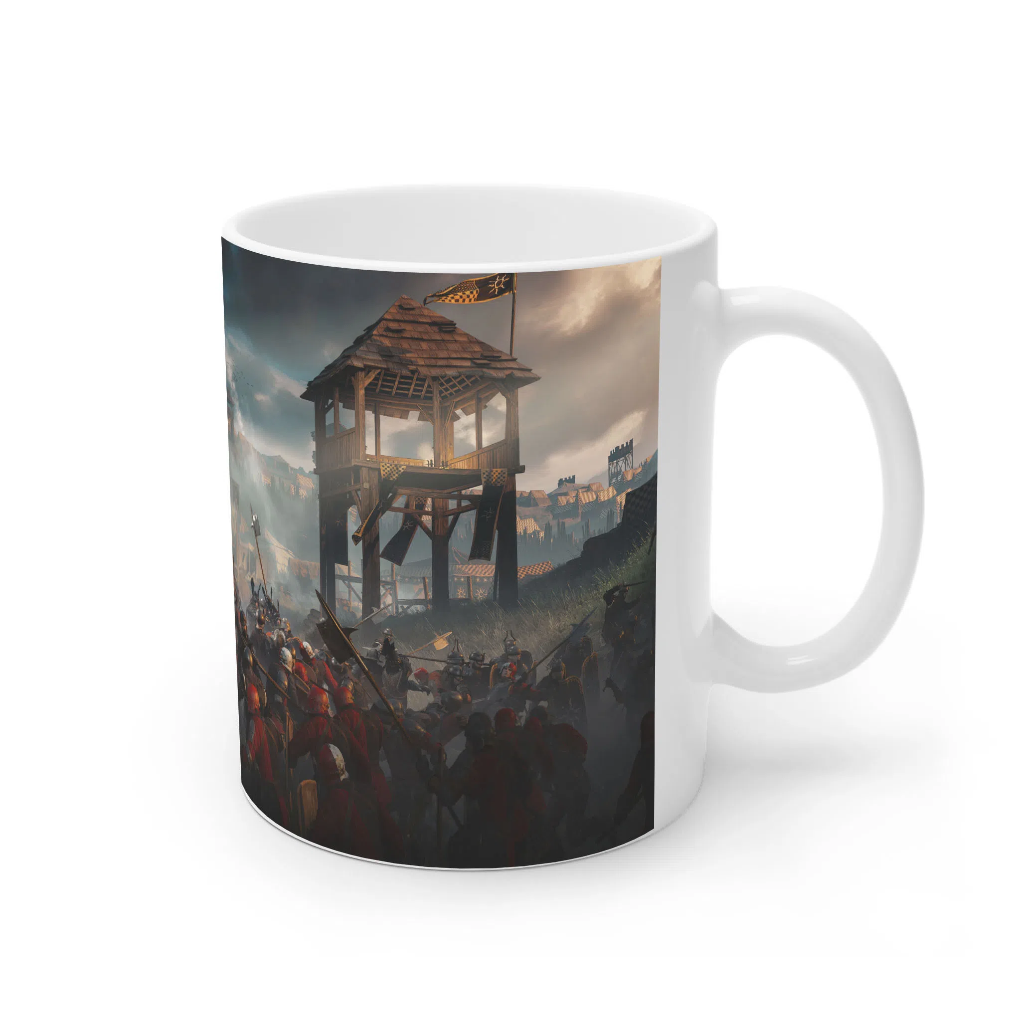 ماگ لیمینات طرح بازی ویچر The Witcher Game کد NM10110 — تصویر 3