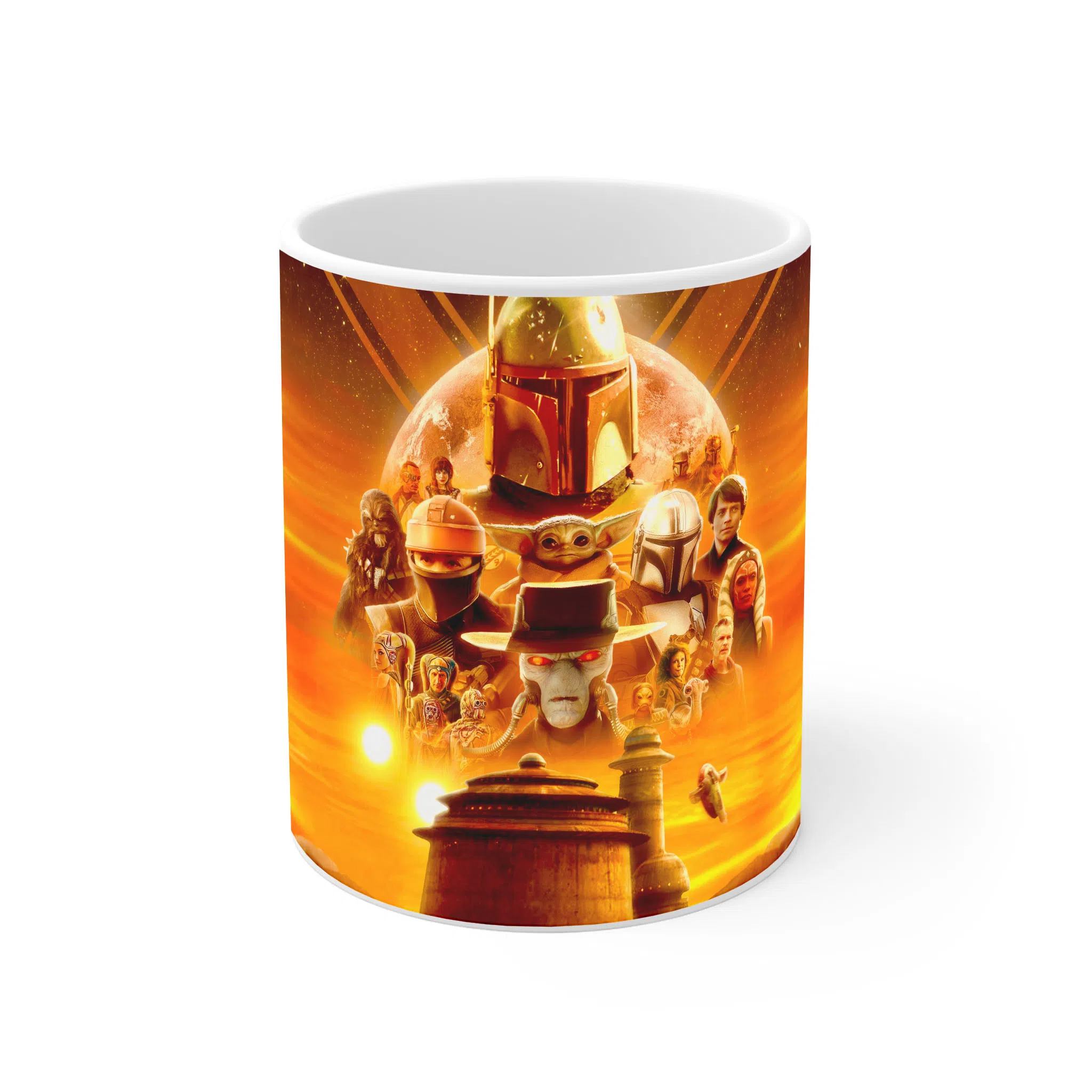 ماگ لیمینات طرح سریال The Book of Boba Fett کد NM5238