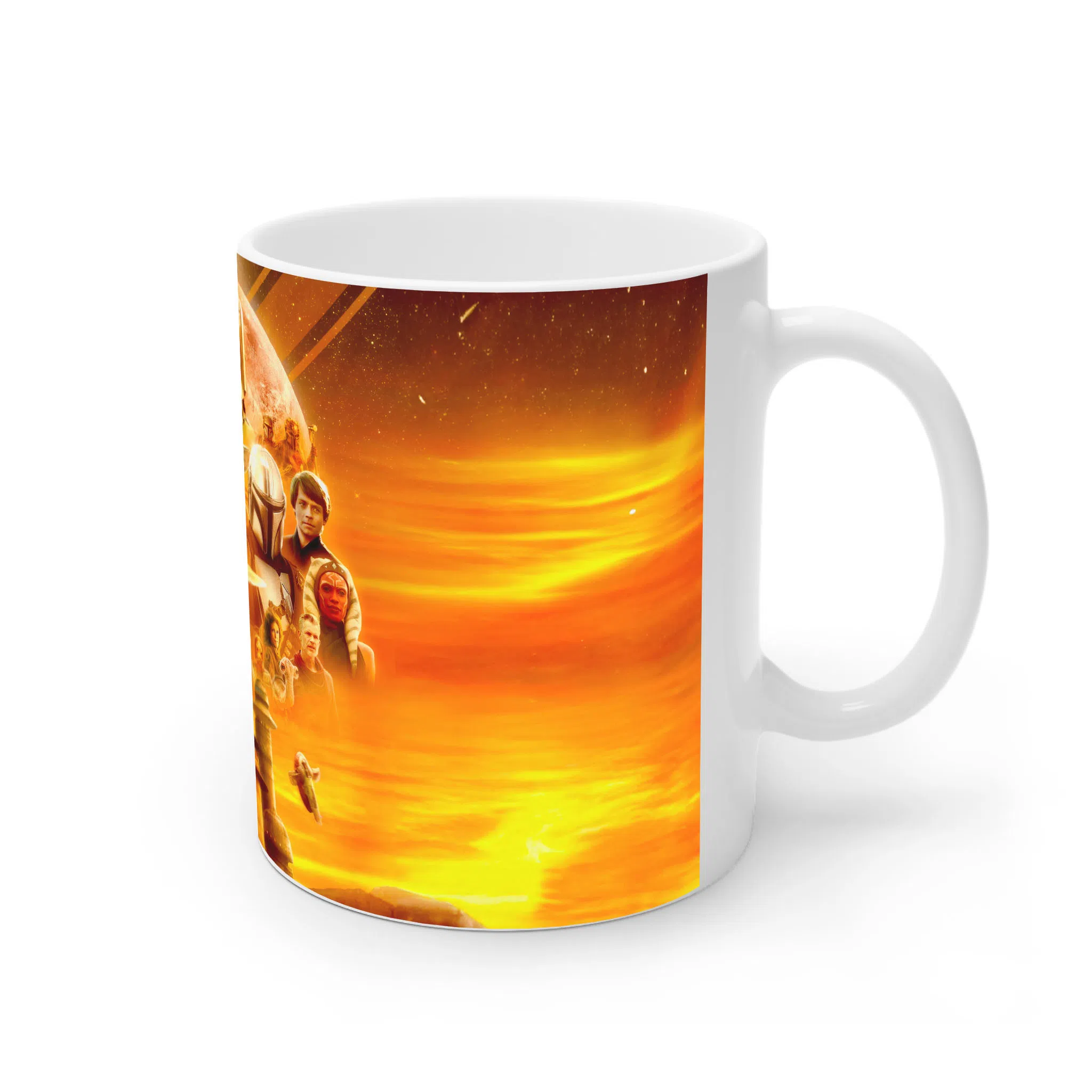 ماگ لیمینات طرح سریال The Book of Boba Fett کد NM5238 — تصویر 3