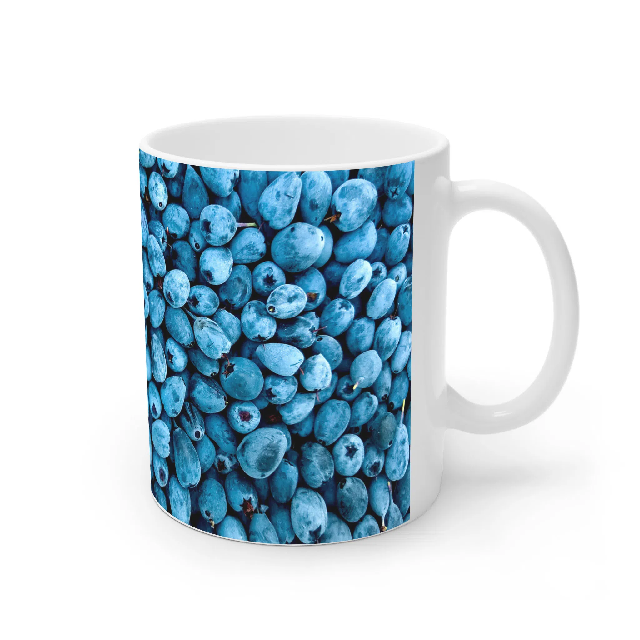 ماگ لیمینات طرح Blueberries کد NM15126 — تصویر 3