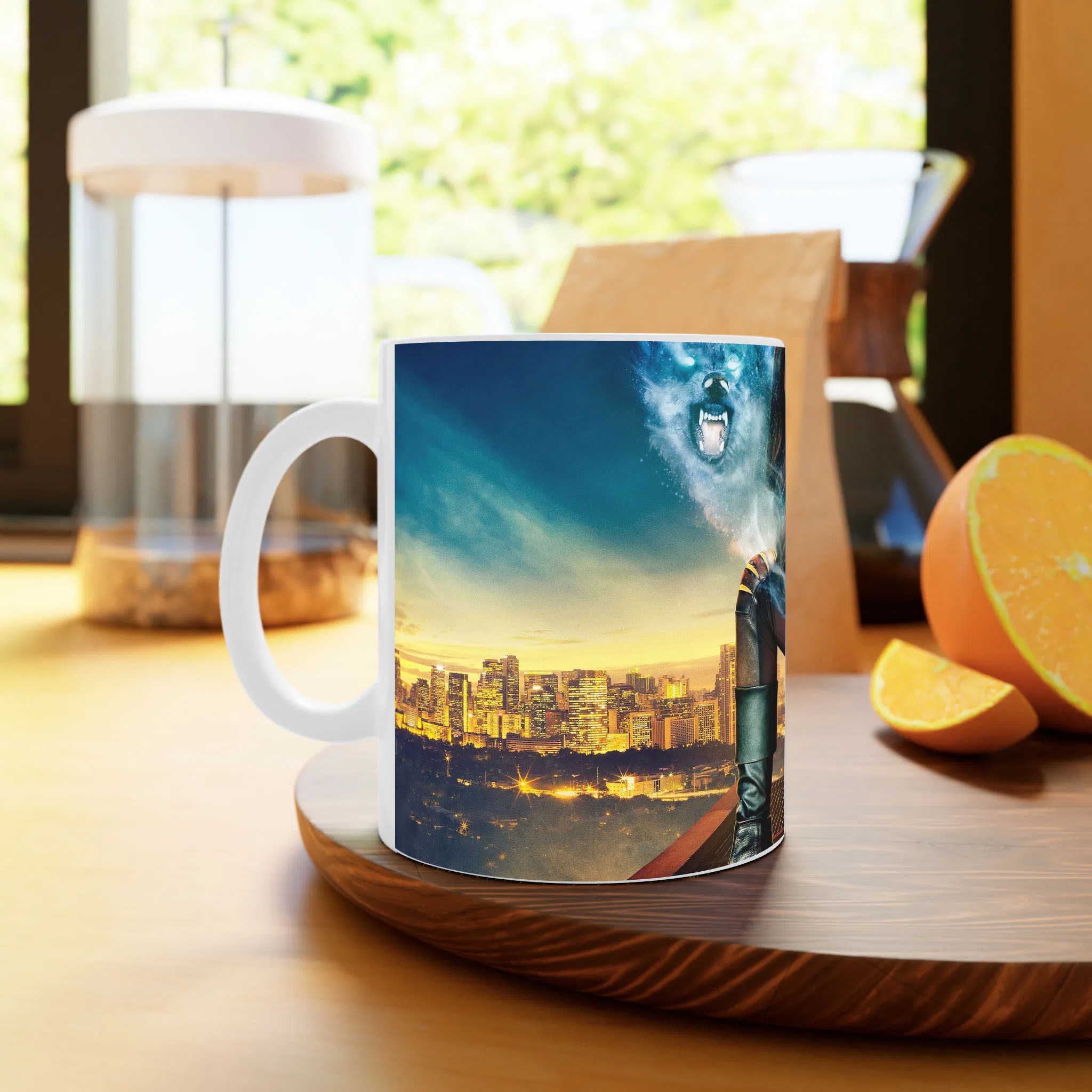 ماگ لیمینات طرح سریال Legends of Tomorrow کد NM4519 — تصویر 2