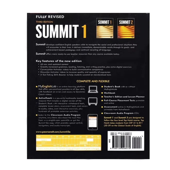 کتاب Summit 1 اثر Joan Saslow And Allen Ascher انتشارات Pearson — تصویر 2
