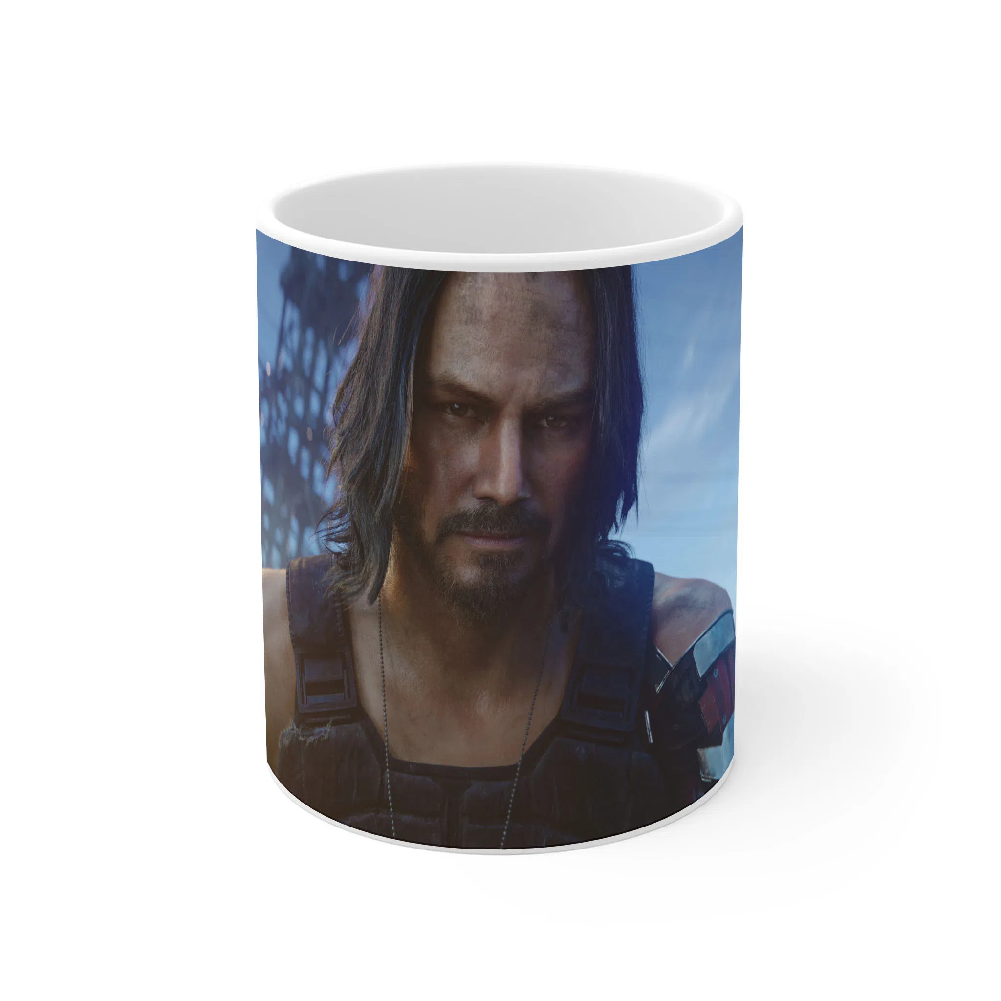 ماگ لیمینات طرح بازی سایبرپانک Cyberpunk 2077 Game کد NM6631 — تصویر 2