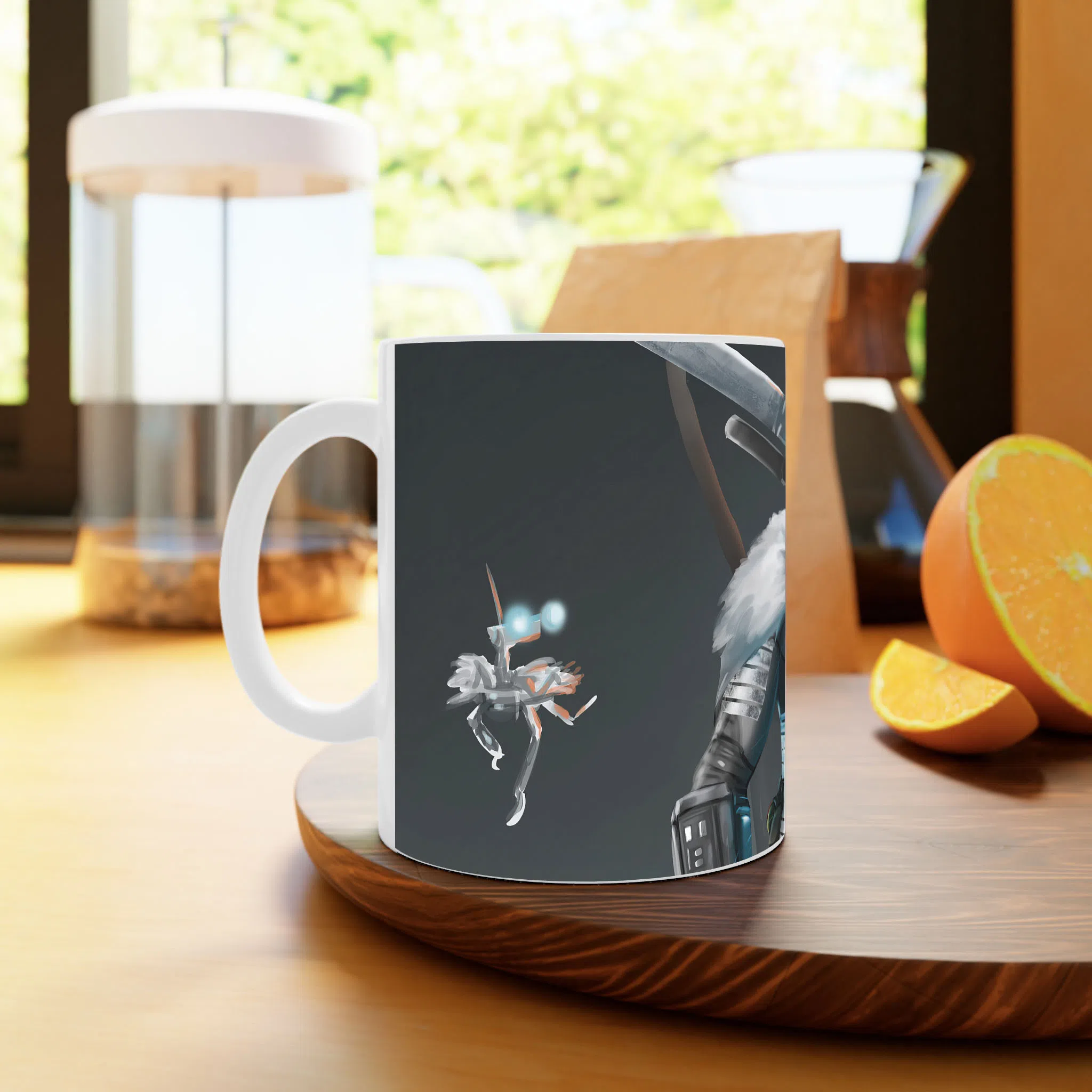 ماگ لیمینات طرح سریال مندلورین The Mandalorian کد NM5546 — تصویر 2