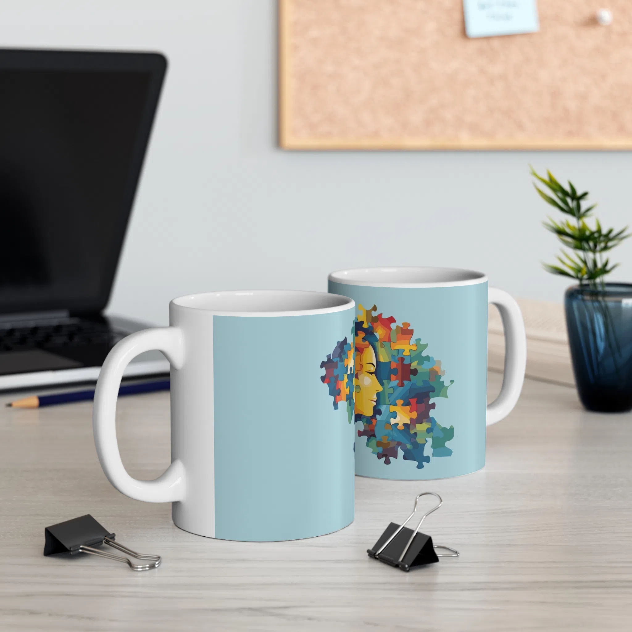 ماگ طرح روز روان شناس و روان کاوی psychologists day مدل NM3225 — تصویر 3