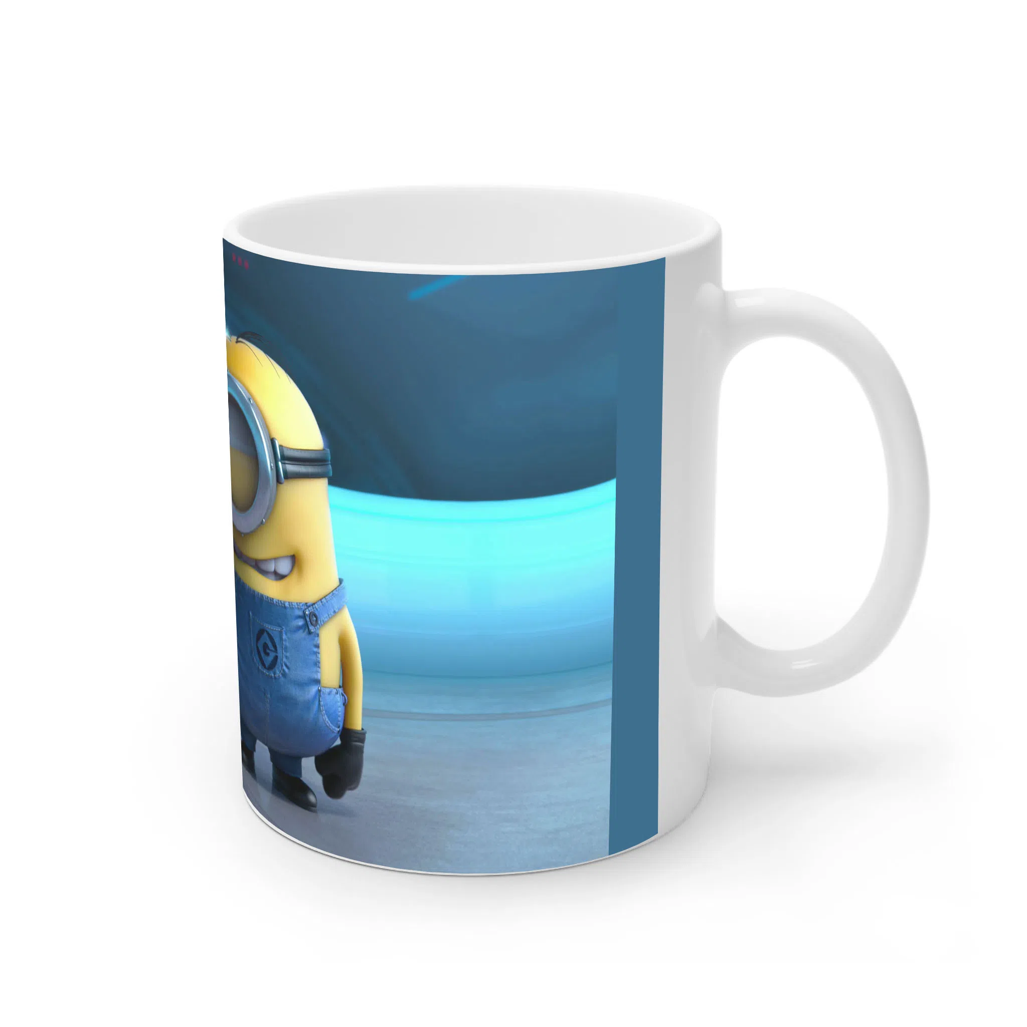 ماگ لیمینات طرح Minions Cute کد NM15093 — تصویر 2