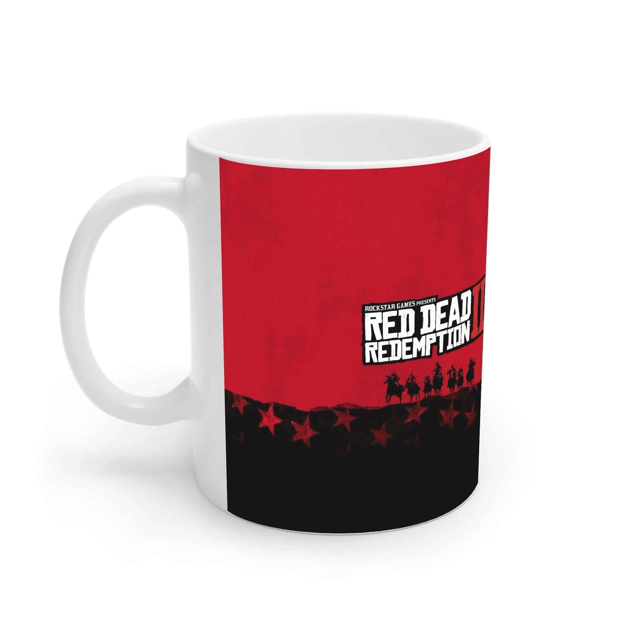 ماگ لیمینات طرح بازی Red Dead Redemption Game کد NM9265 — تصویر 2