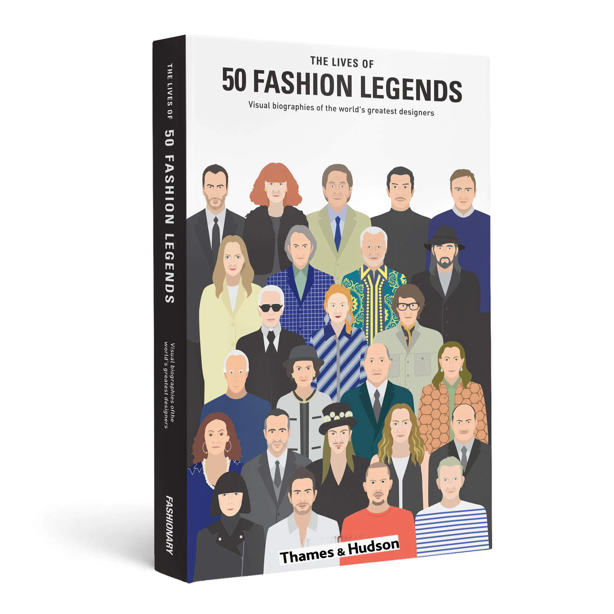 کتاب The Lives of 50 Fashion Legends,Visual biographies of the worlds greatest designers اثر جمعی از نویسندگان انتشارات تیمز و هادسون