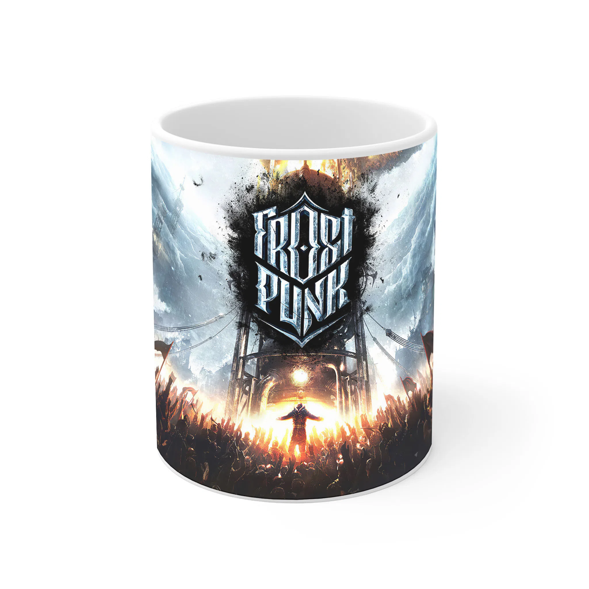 ماگ لیمینات طرح بازی Frostpunk Game کد NM7606 — تصویر 2
